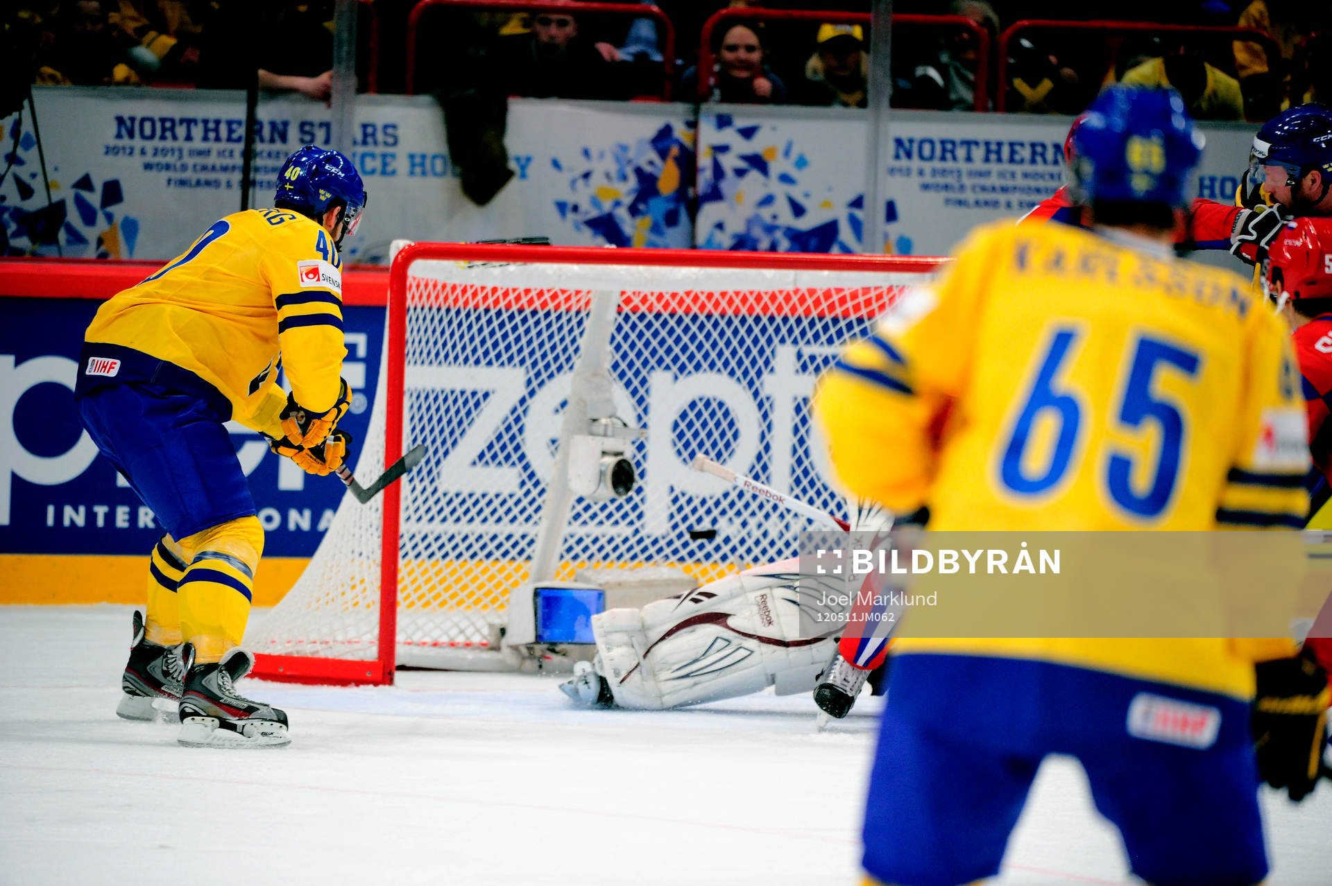 Henrik Zetterberg, Sverige gör 1-2