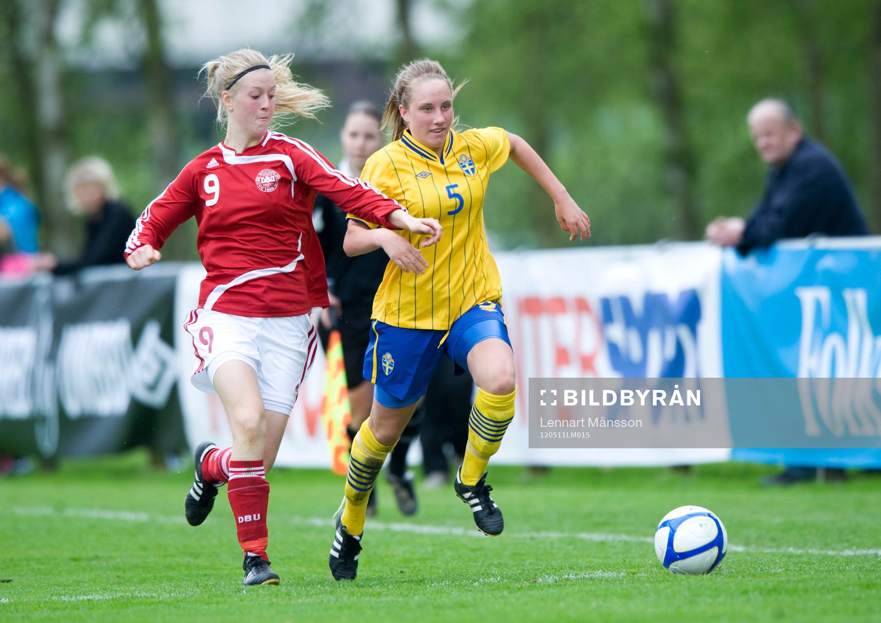  Karin Gyllander, Sverige och Mathilde Jessen, Danmark