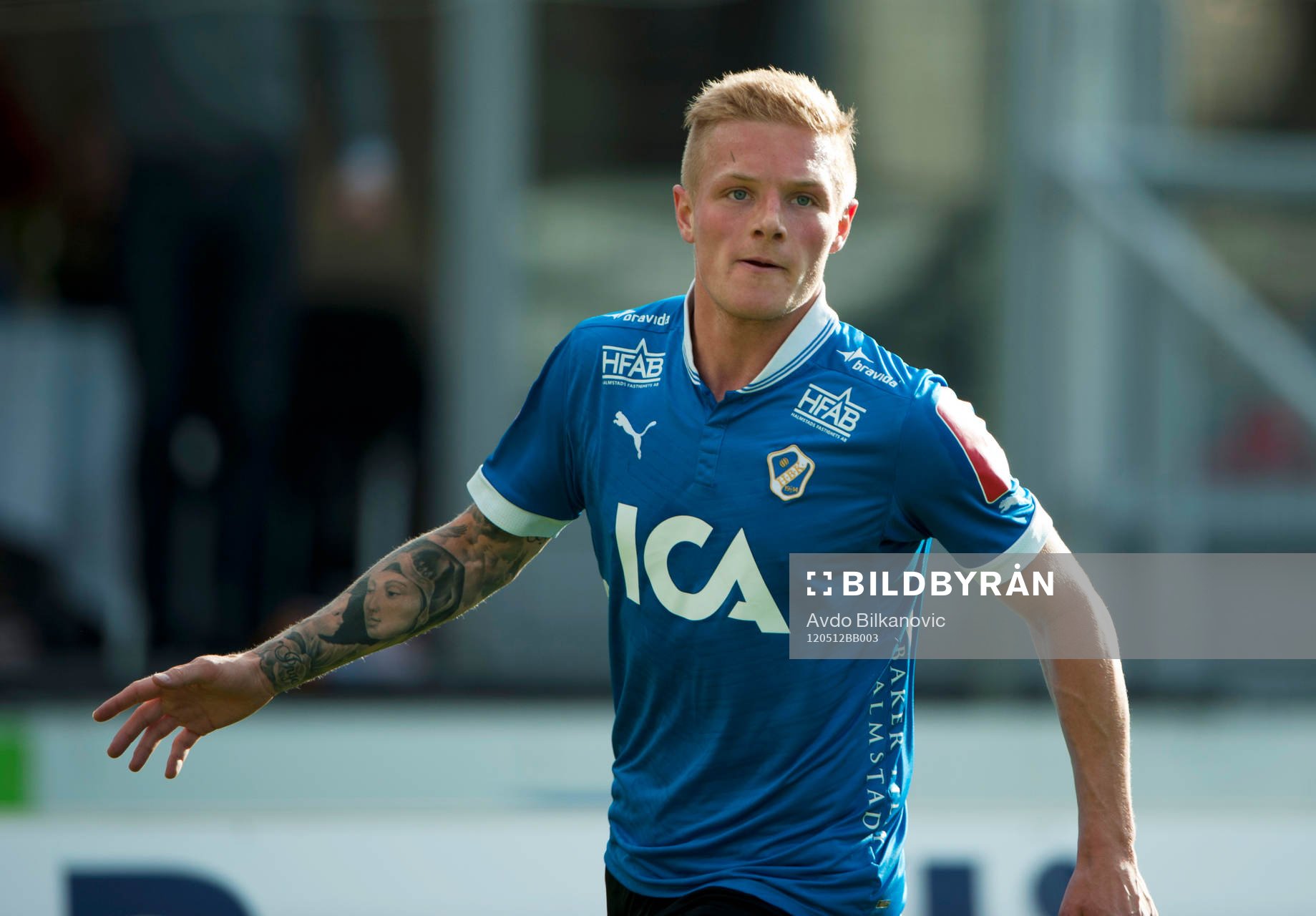  Gudjón Baldvigsson, jubel, Halmstad