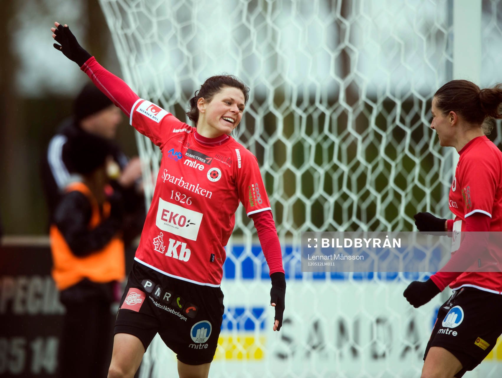 1-0, Susanne Moberg, glädje, jubel