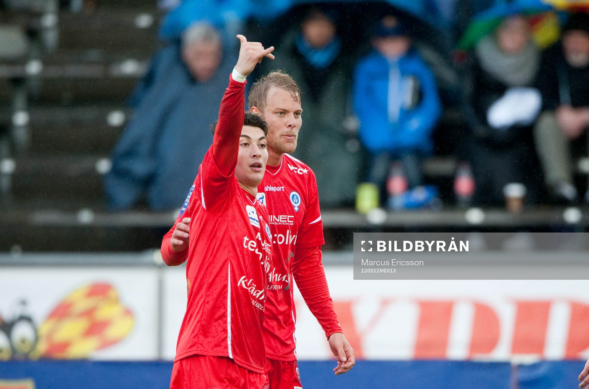  Petrit Zhubi, Åtvidaberg jublar efter kvitteringen 1-1