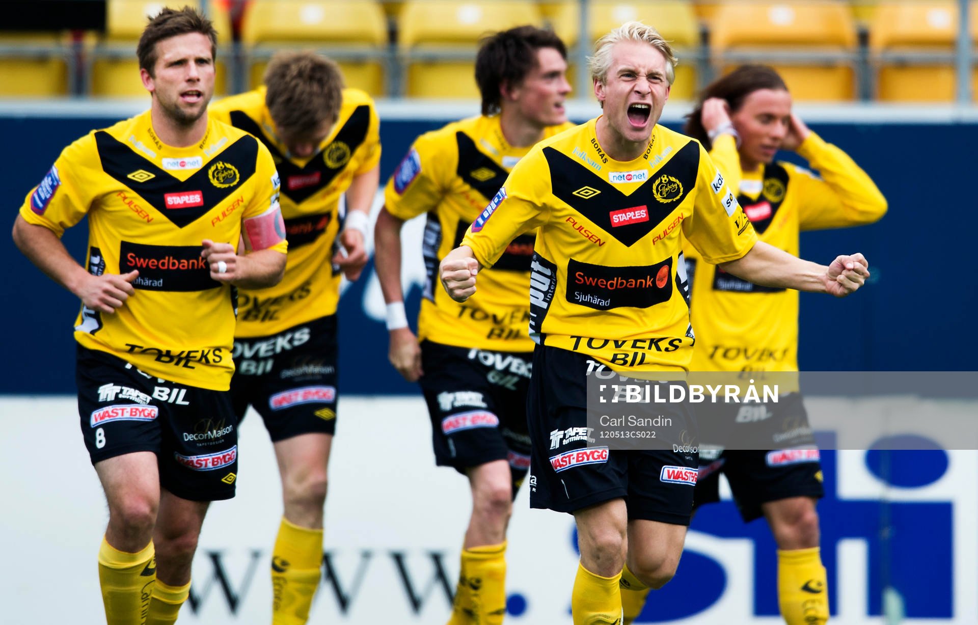 Johan Larsson, jubel
