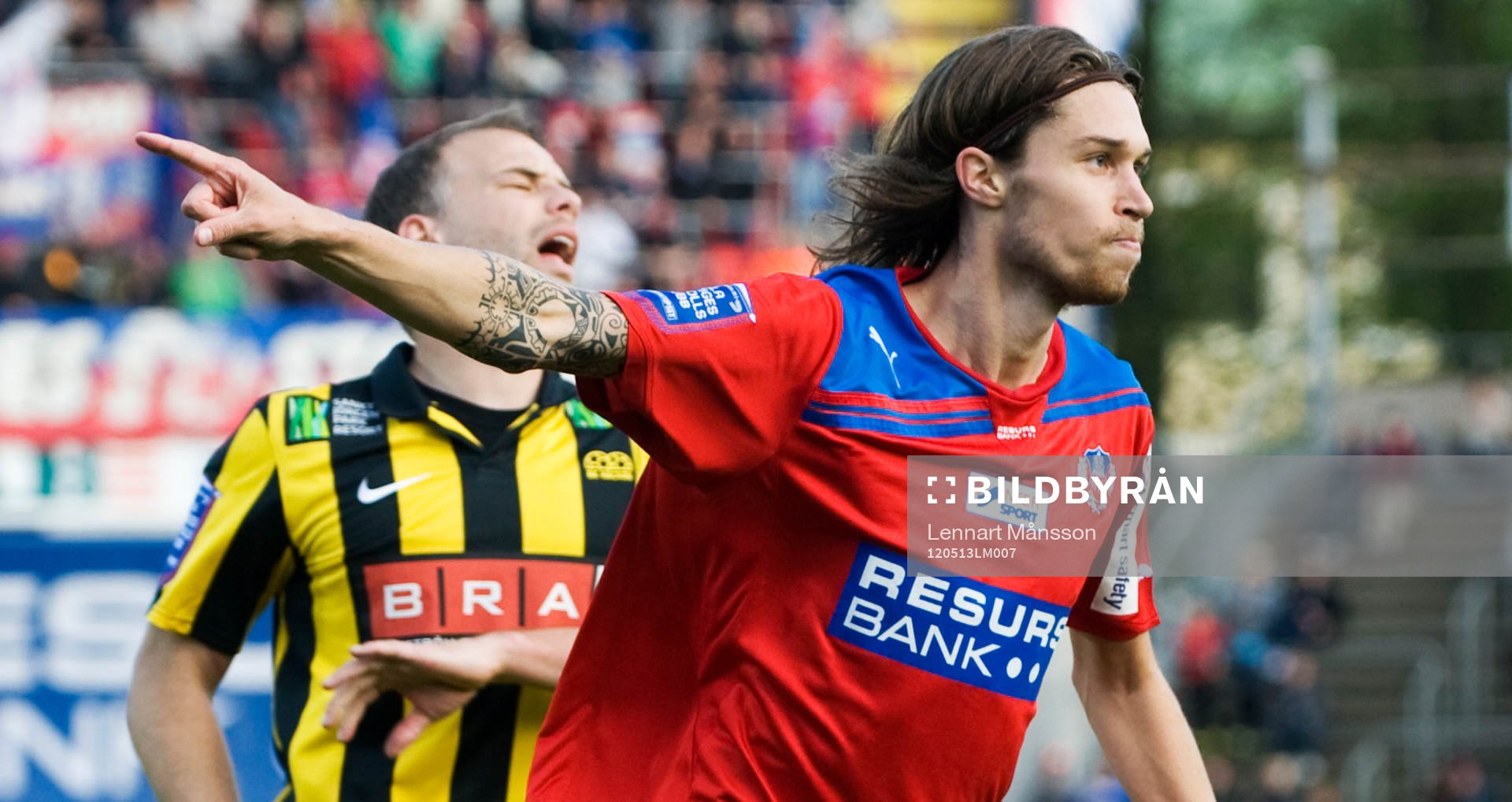 3-2 Daniel Nordmark, Helsingborg, jubel