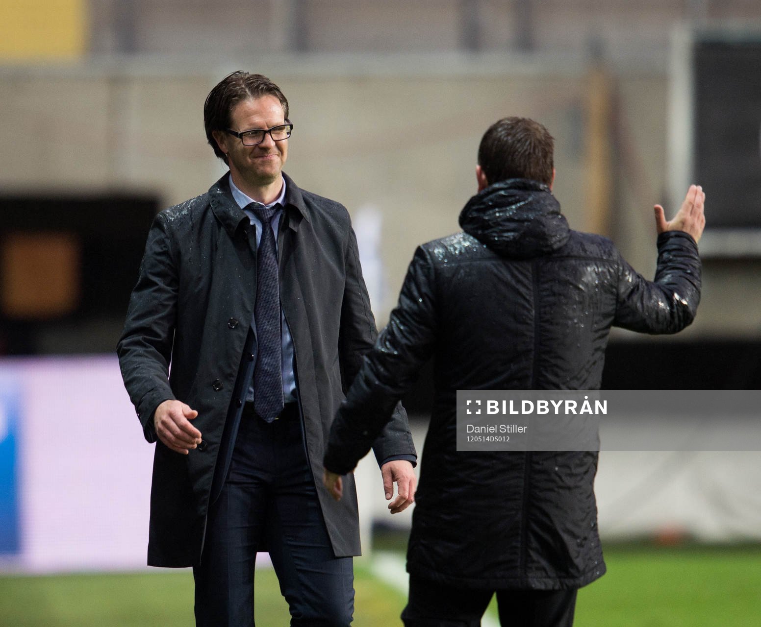 Rikard Norling, tränare Malmö FF. Mikael Stahre, tränare