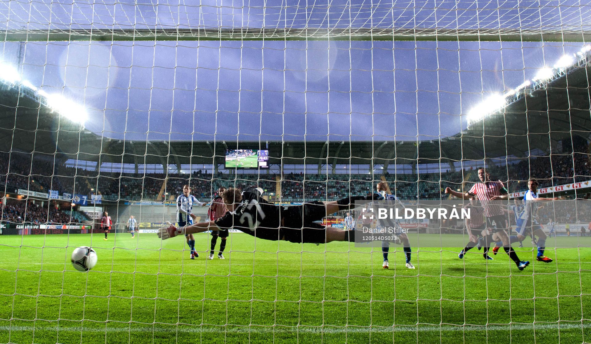 Johan Dahlin, målvakt, Malmö FF, släpper in 2-1