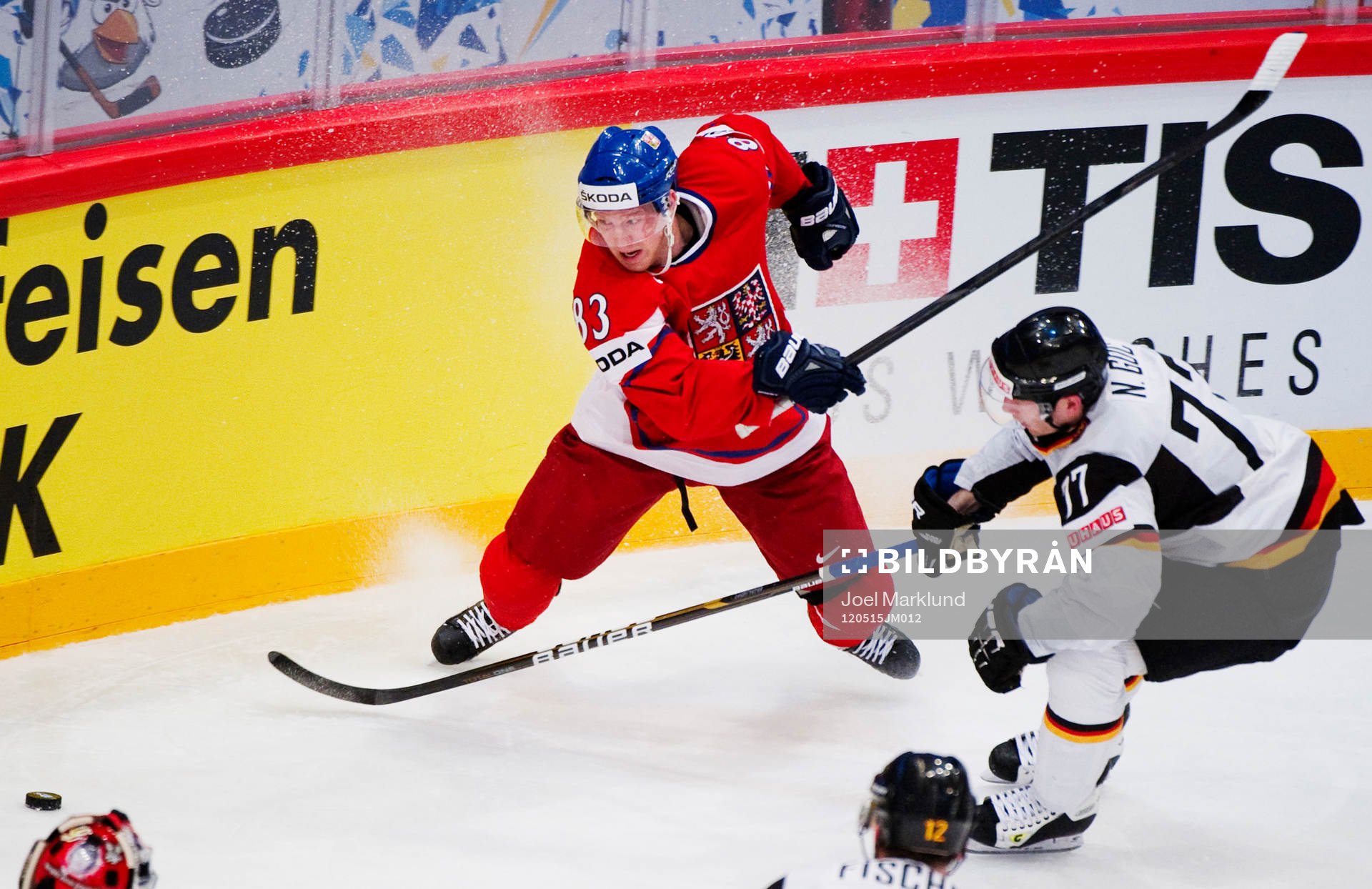 Ales Hemsky, Tjeckien, och Nikolai Goc, Tyskland