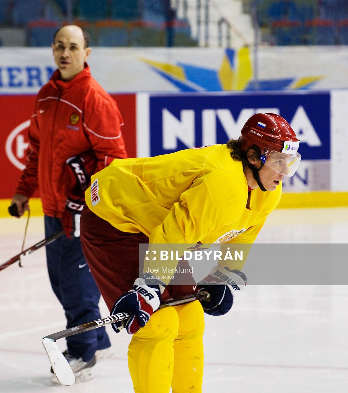 Alexander Semin tränade oväntat