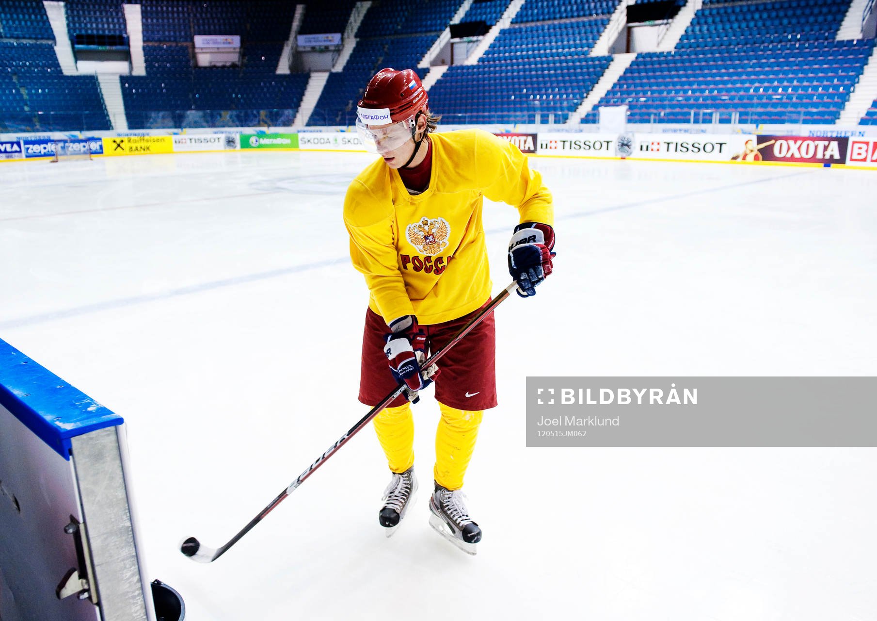 Alexander Semin tränade oväntat