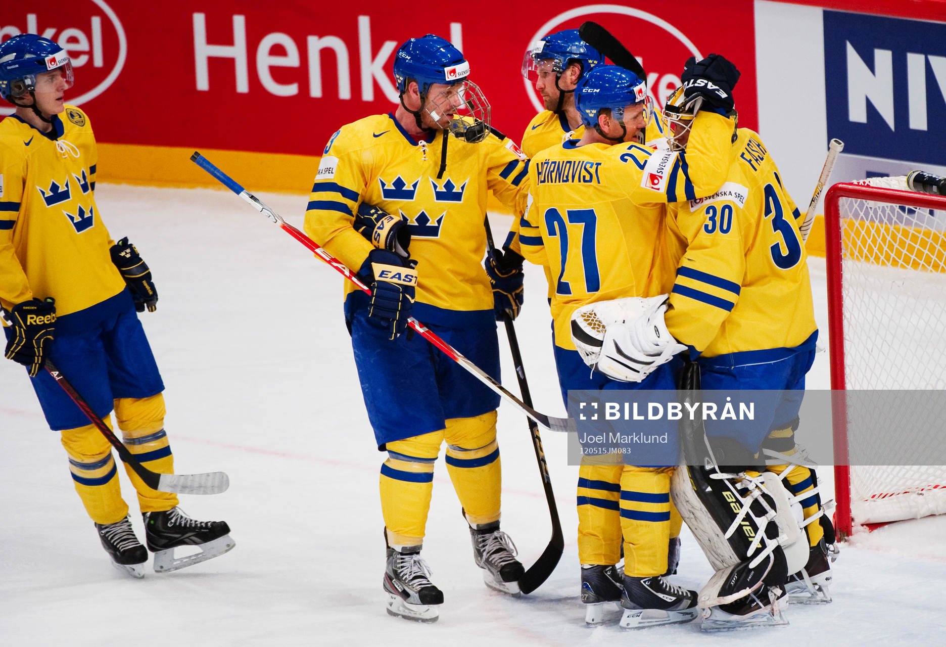 Patric Hörnqvist kramar om Viktor Fasth, målvakt, Sverige