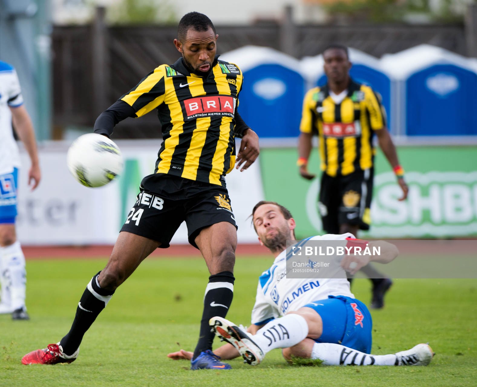 René Makondele, Häcken. Mathias Florén, IFK Norrköping