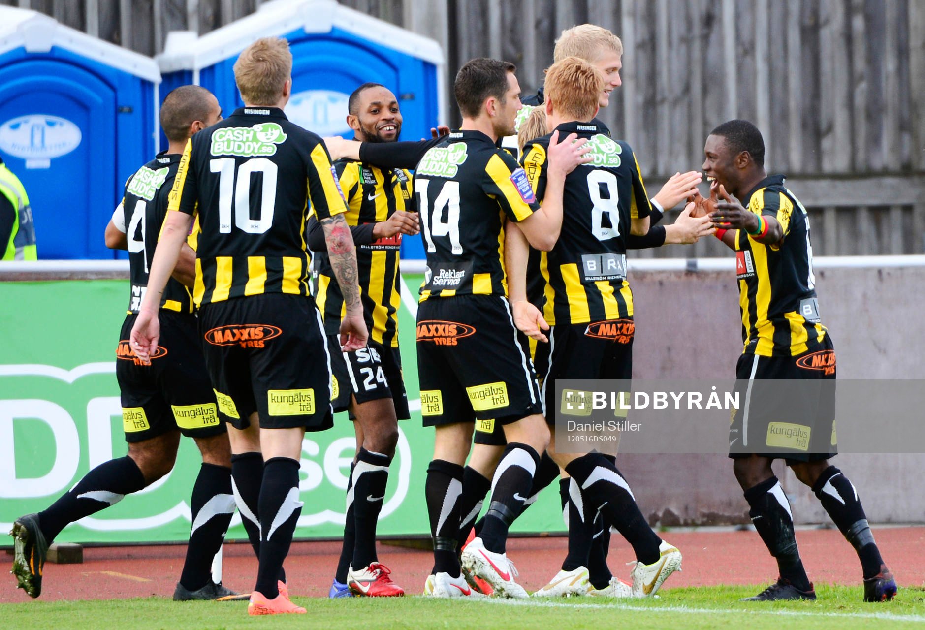 Glädje, jubel i Häcken