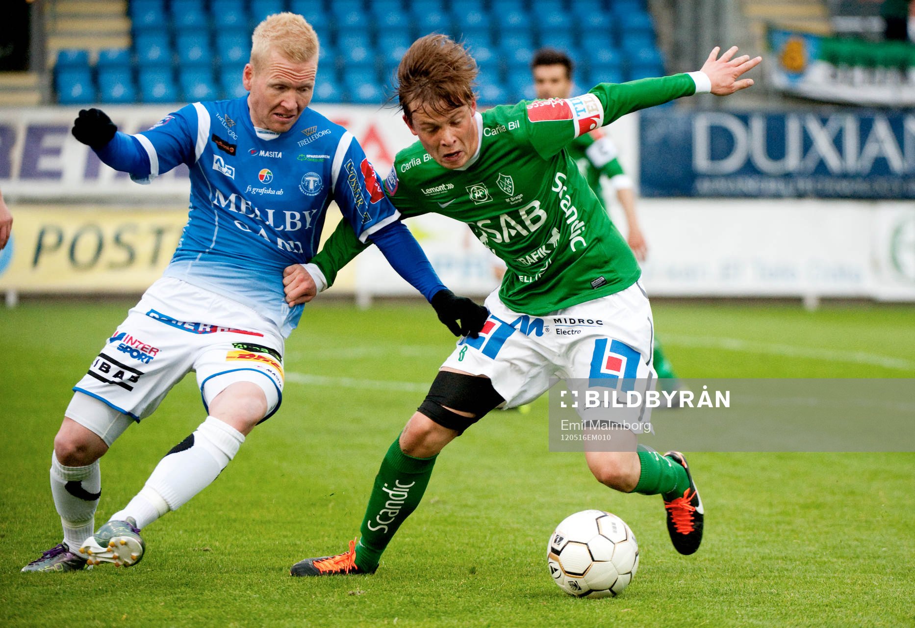 Mattias Adelstam, Trelleborg och Daniel Björkman, Brage