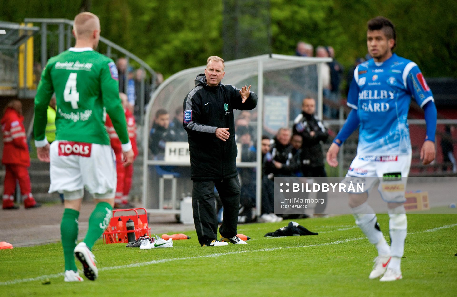 Bo Wålemark, tränare, Brage