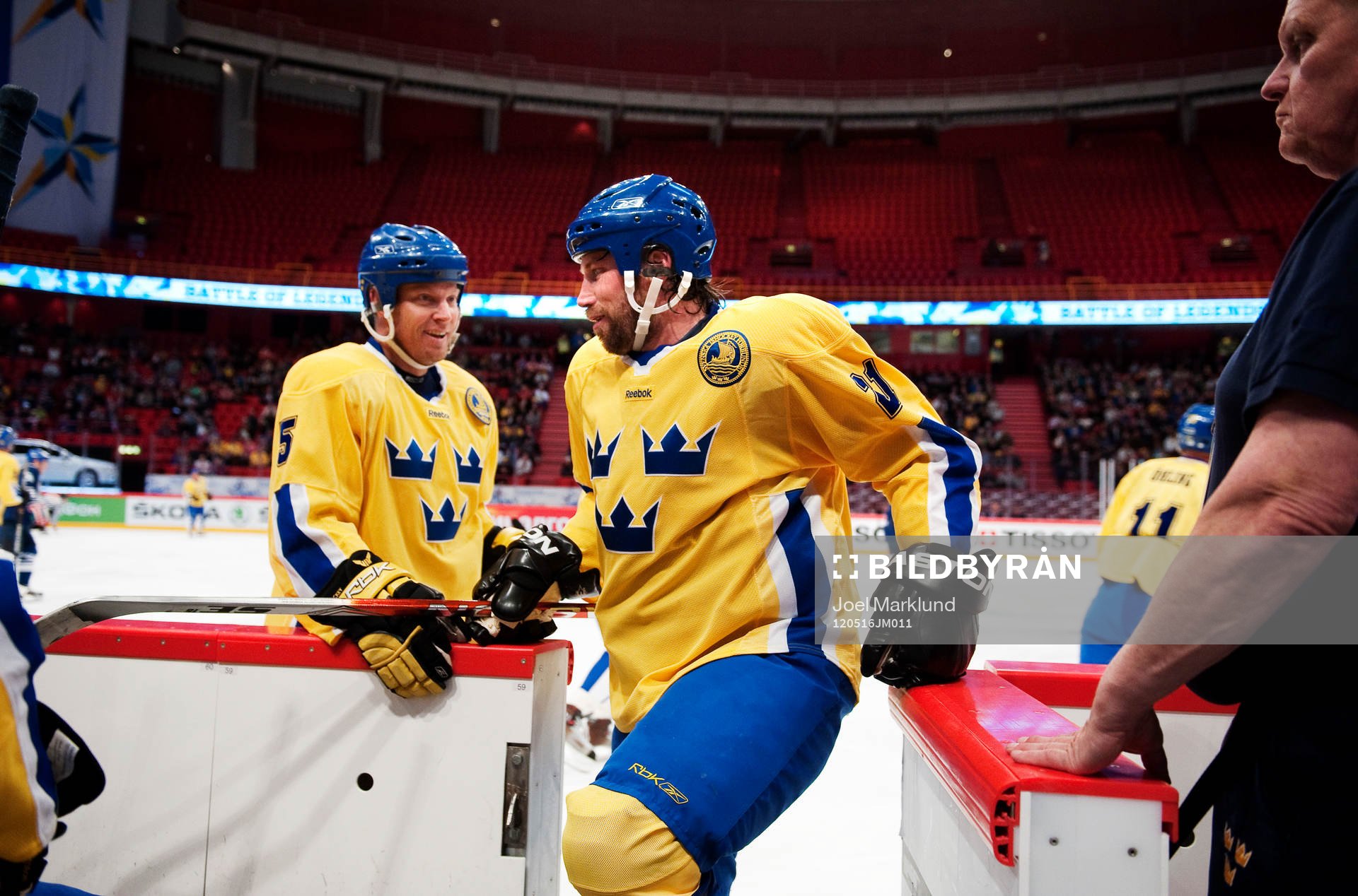Patrik Juhlin och Peter Forsberg, Sverige