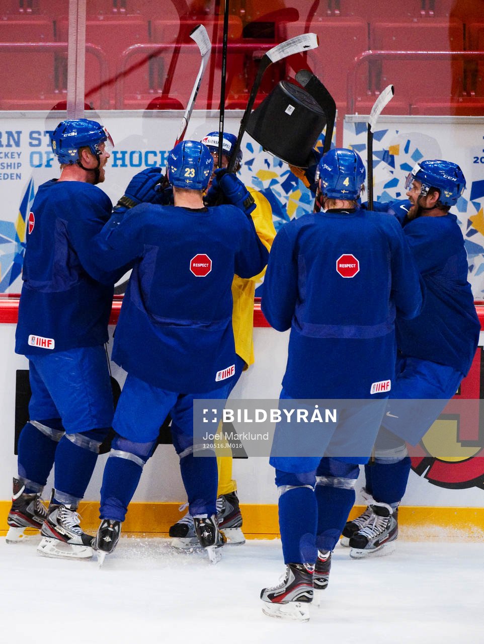 Johan Franzén, Niklas Persson, Staffan Kronwall och Henrik