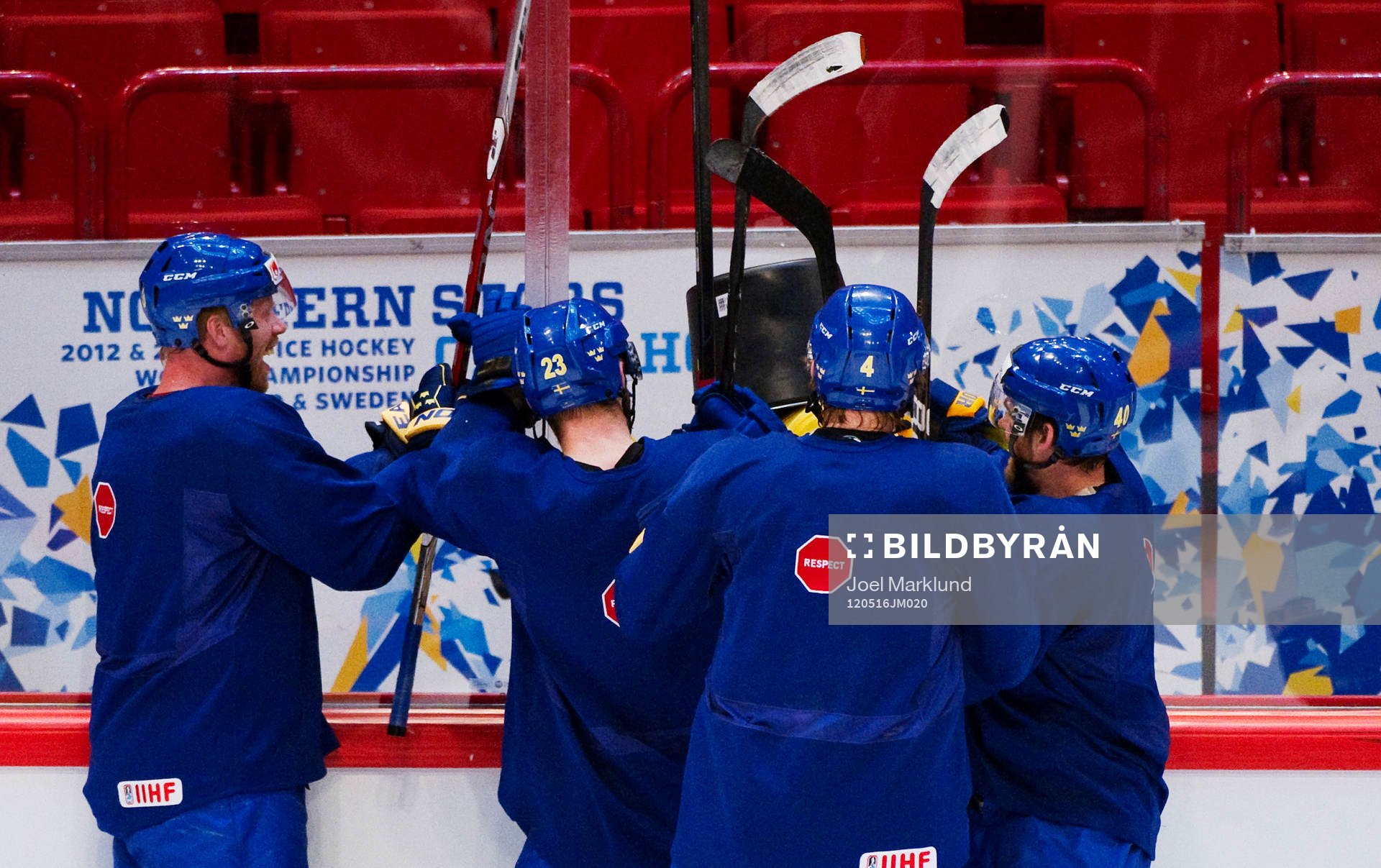 Johan Franzén, Niklas Persson, Staffan Kronwall och Henrik
