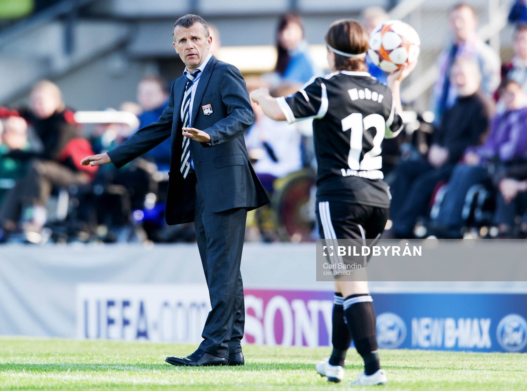 Patrice Lair, tränare Olympique Lyonnais