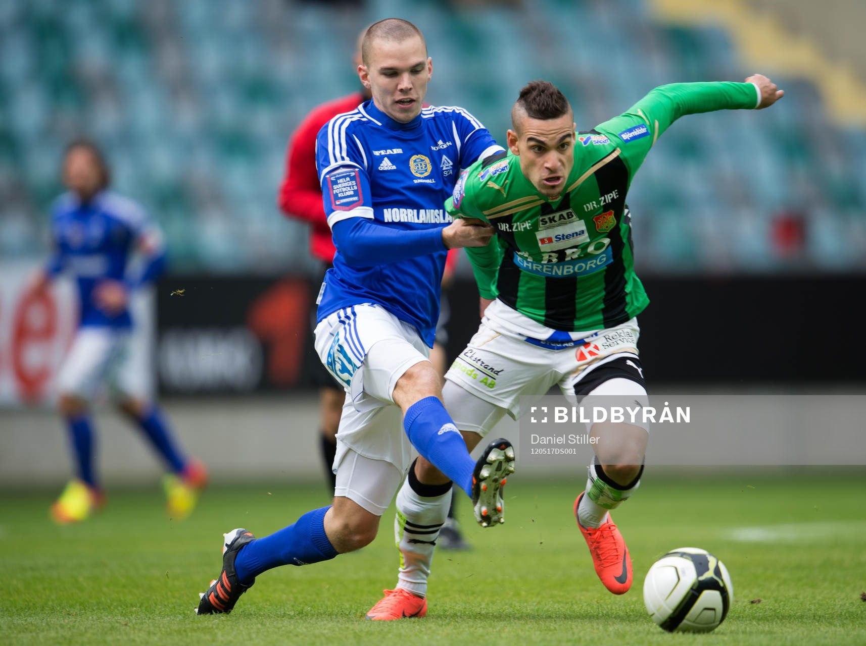 Marcus Danielson, GIF Sundsvall. Mervan Celik, GAIS