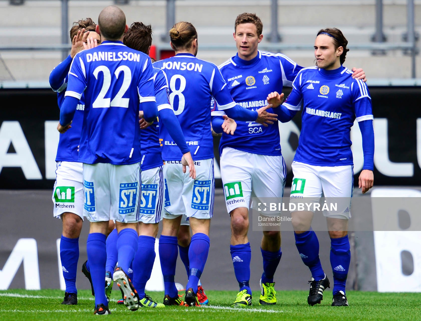 1-0 av Johan Eklund, Sundsvall, glädje, jubel