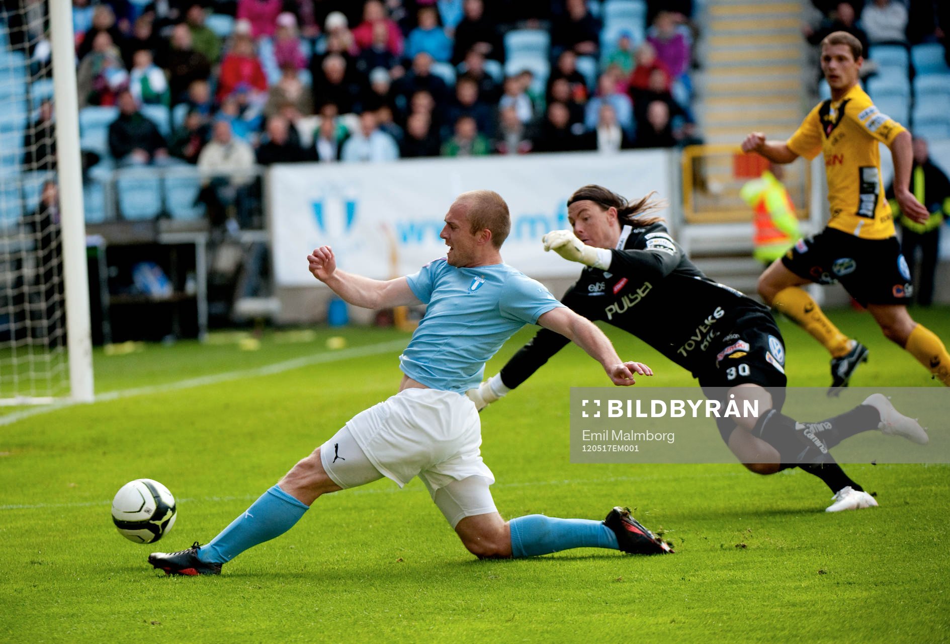 Daniel Larsson, Malmö rundar Kenneth Höje, Elfsborg men