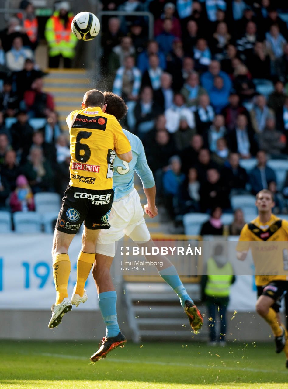 Jon Jönsson, Elfsborg och Mathias Ranégie, Malmö nickar