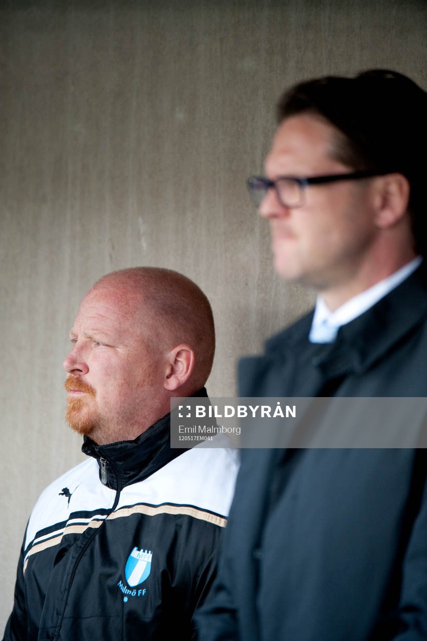 Jörgen Pettersson, assisterande tränare och Rikard