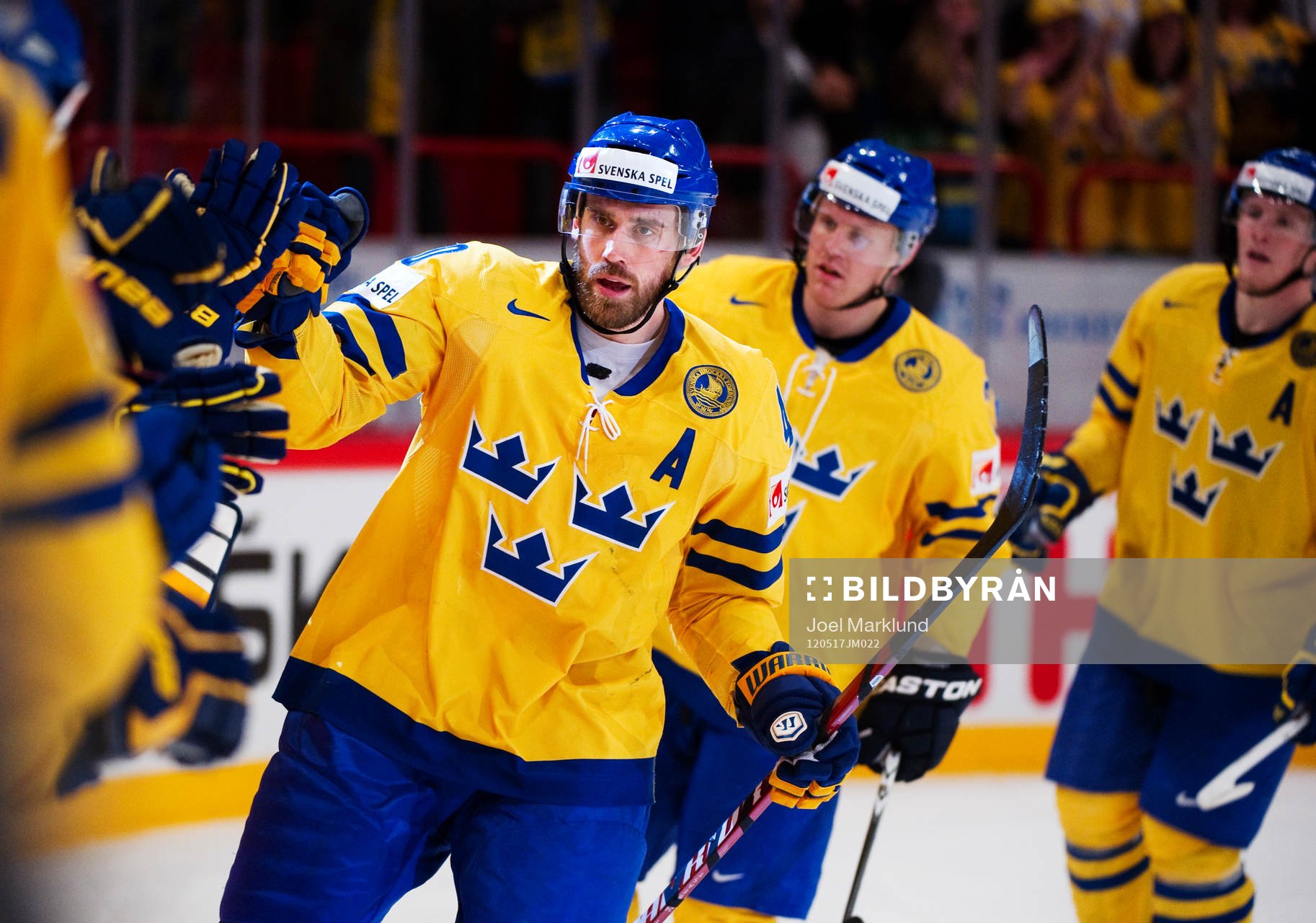 Henrik Zetterberg, Sverige, jubel