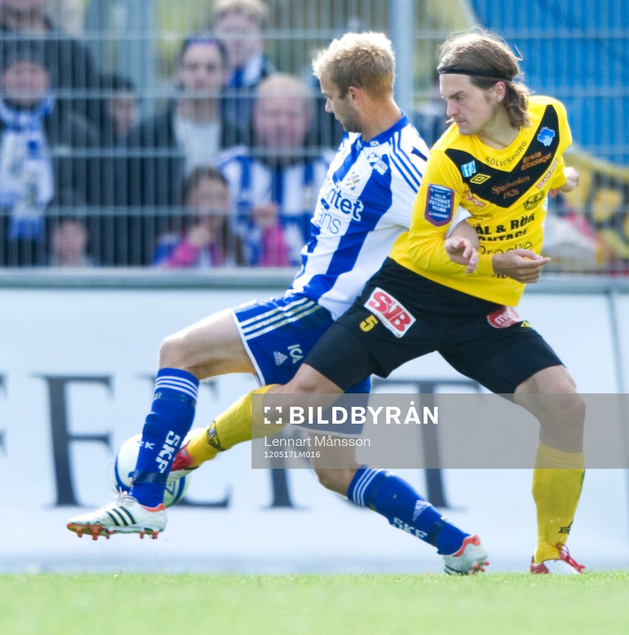 1-1 Robin Söder, Göteborg, som här passerar William