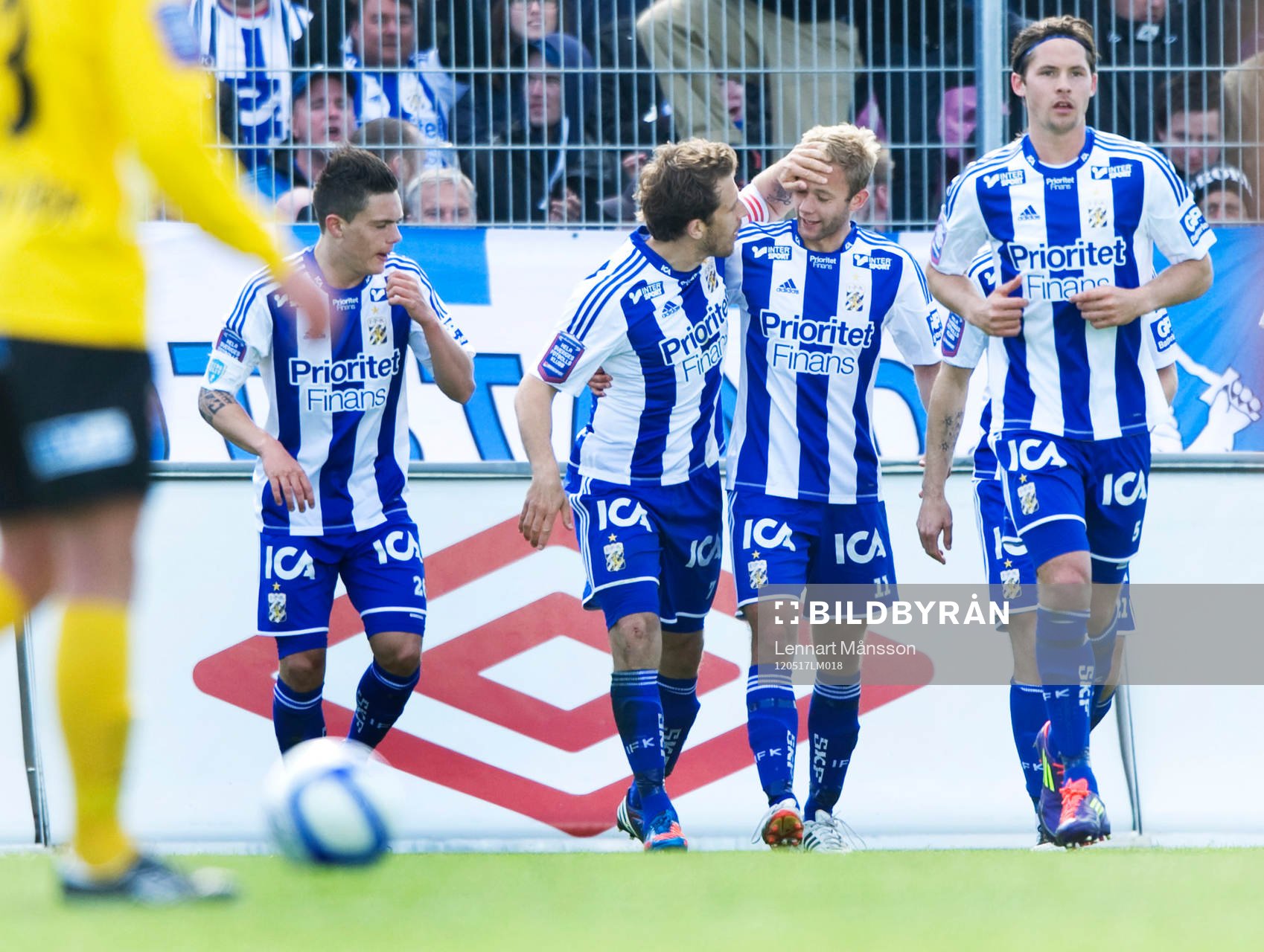 1-1 Robin Söder, Göteborg, jubel