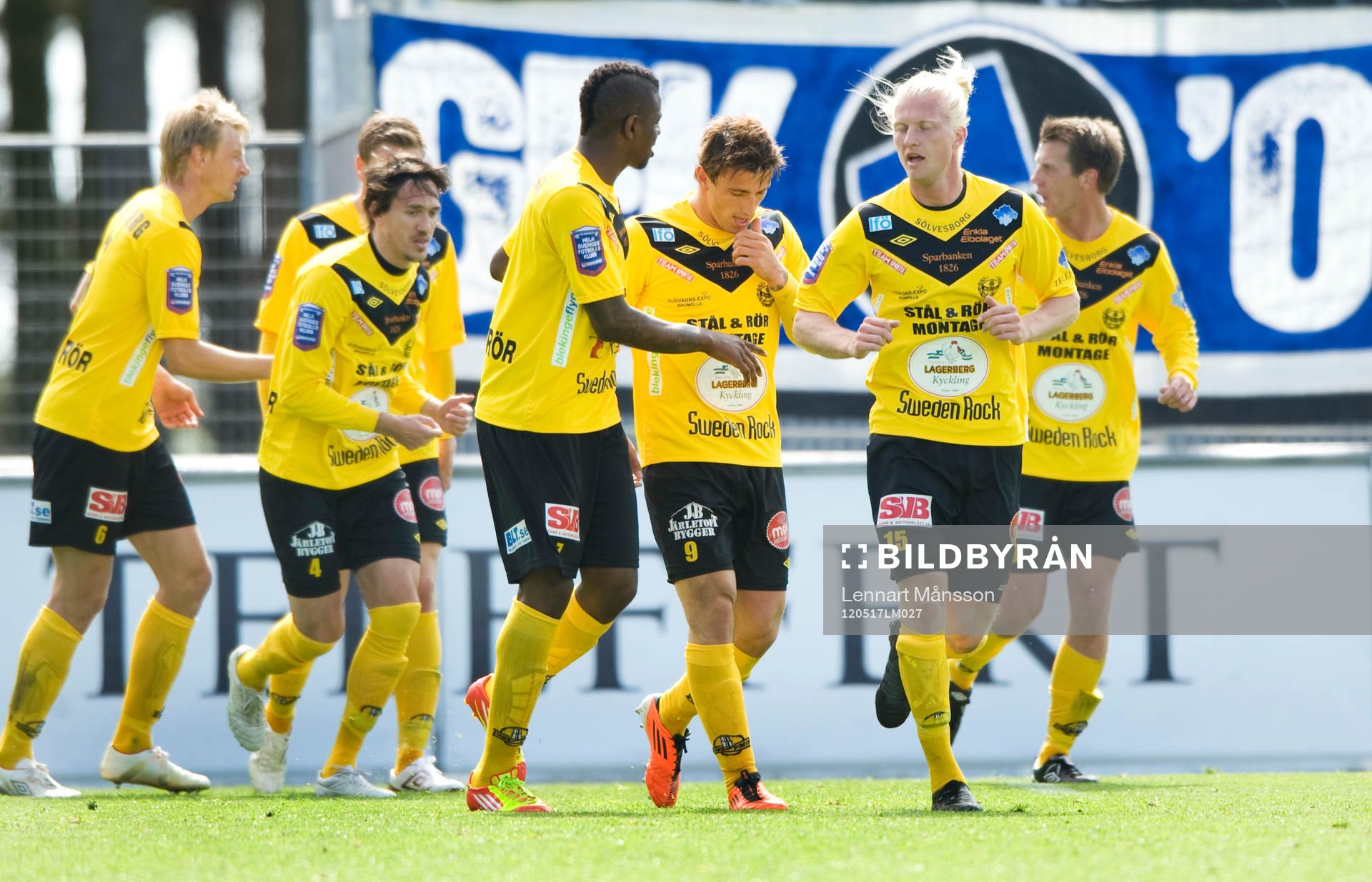 Mjällby, jubel