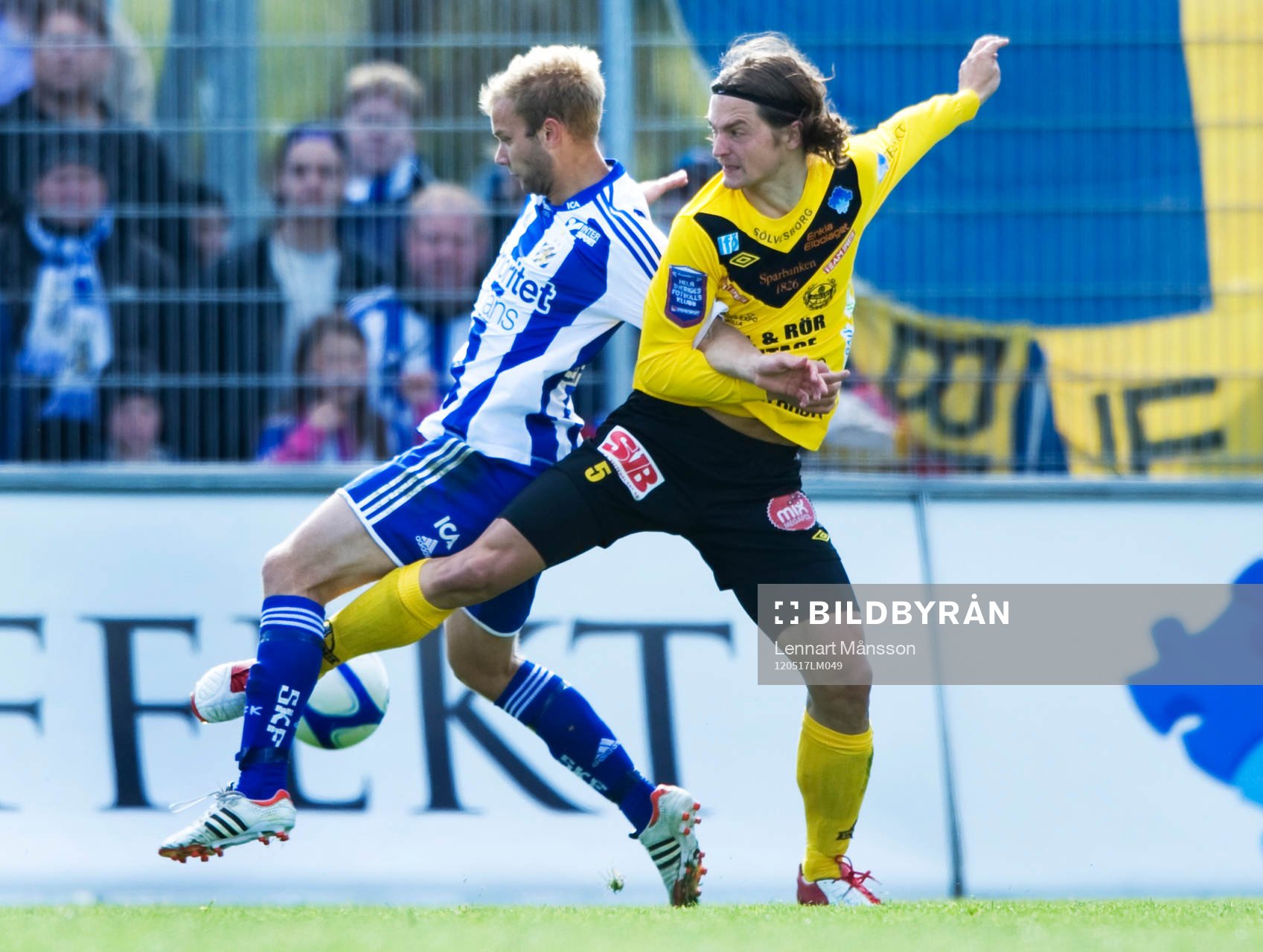 1-1 Robin Söder, Göteborg, som här passerar William