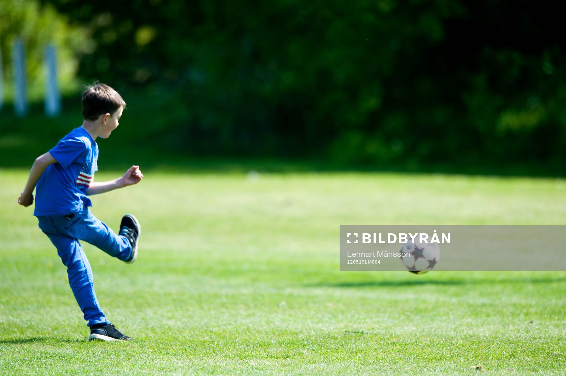 Pojke, pojkar, fotboll, mål, fotbollsmål, lek