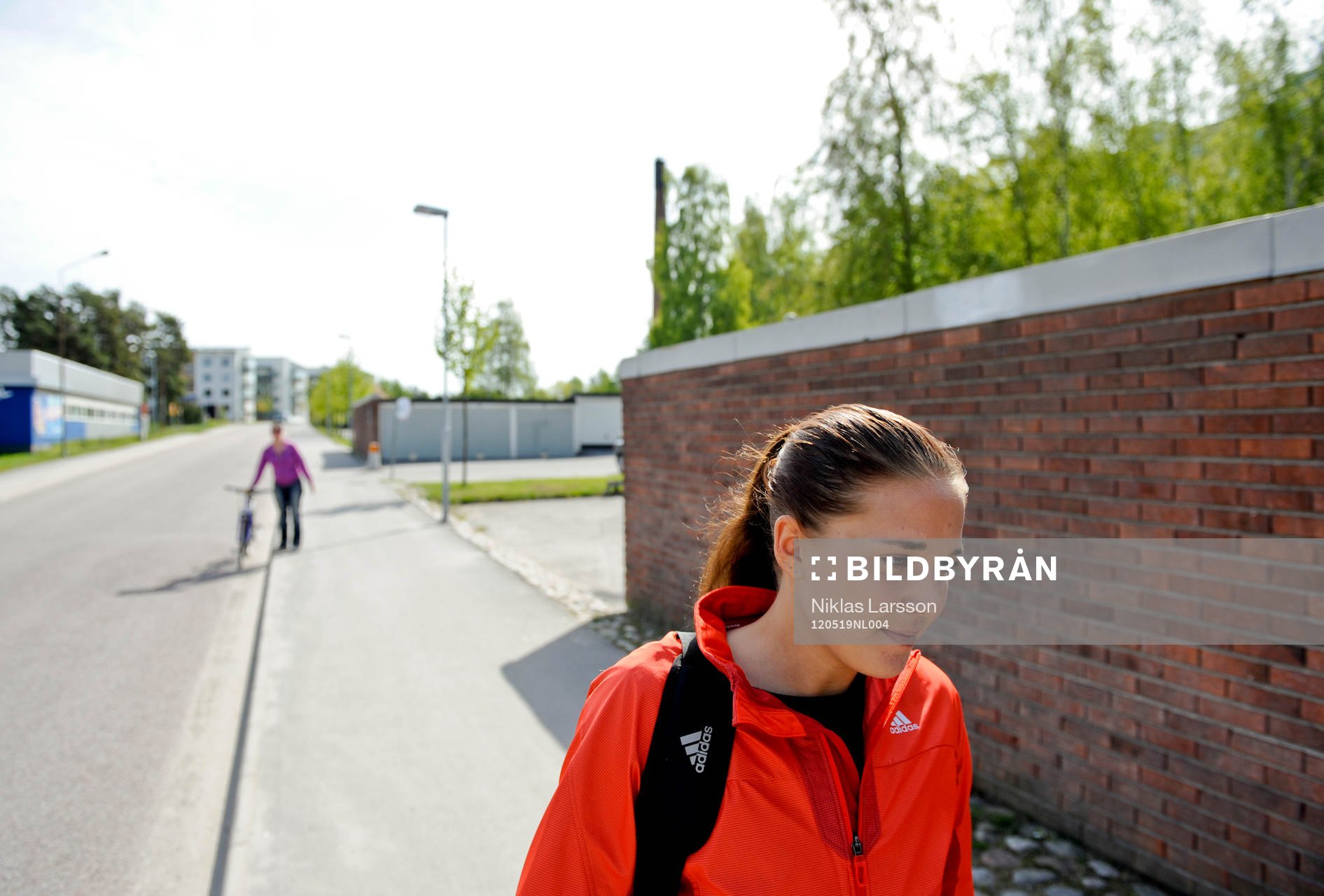 Jennifer Egelryd, Tyresö innan en träning 19 maj 2012 i