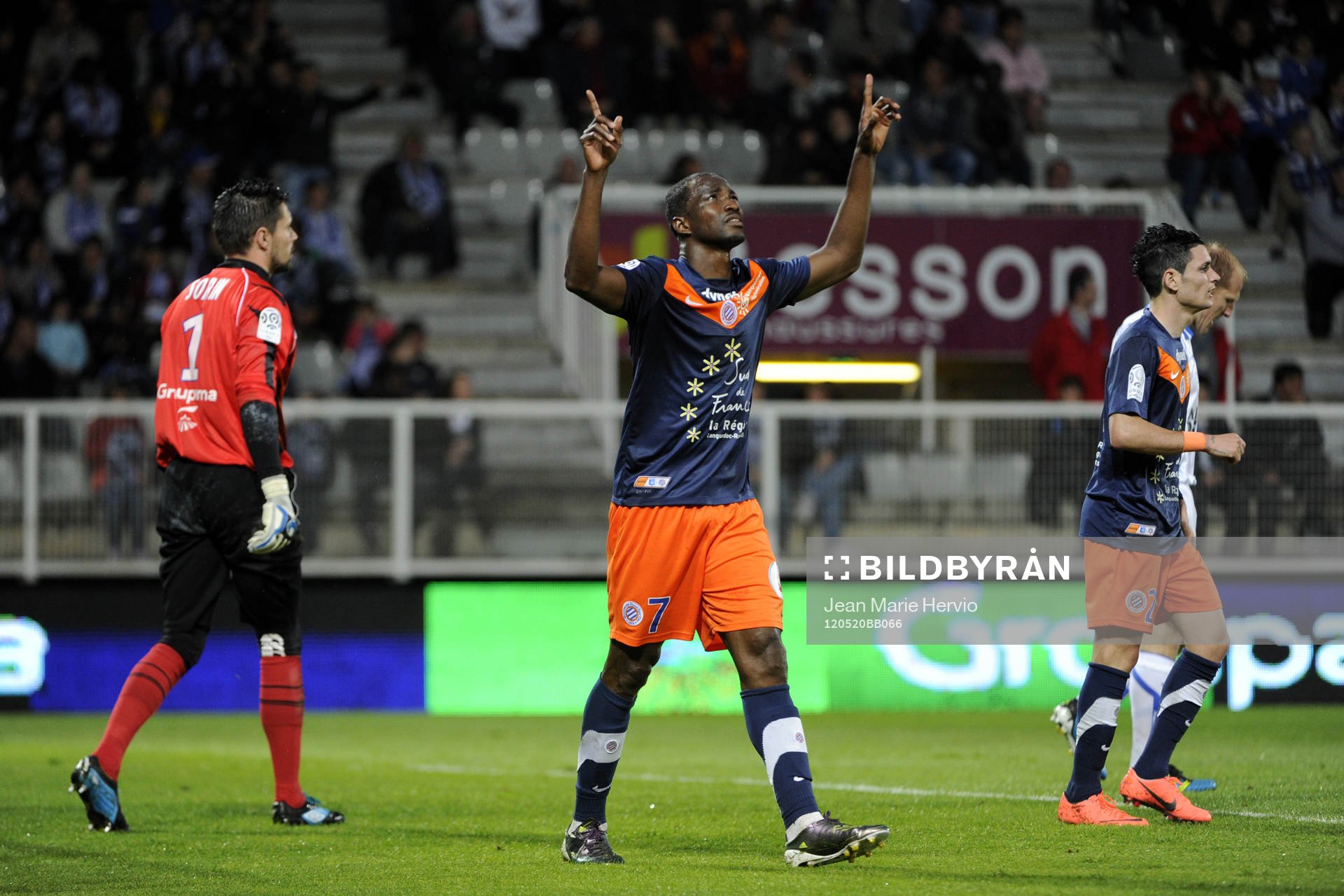 JOHN UTAKA, Montpellier (jubel)