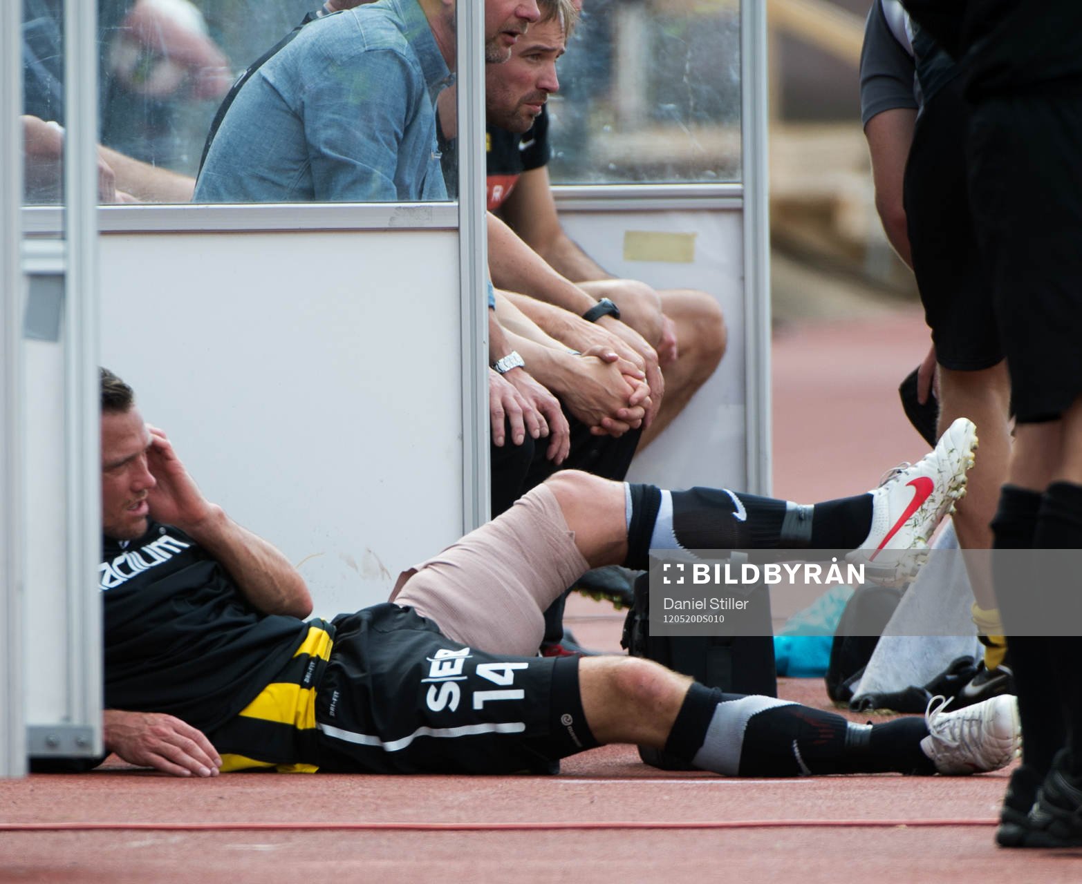 Martin Ericsson, Häcken, skada