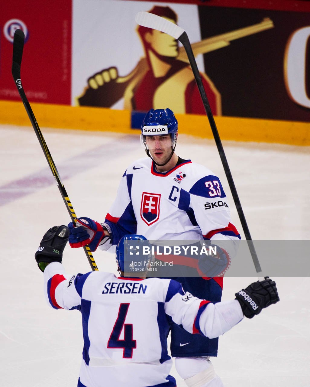 Zdeno Chara, Slovakien, jubel