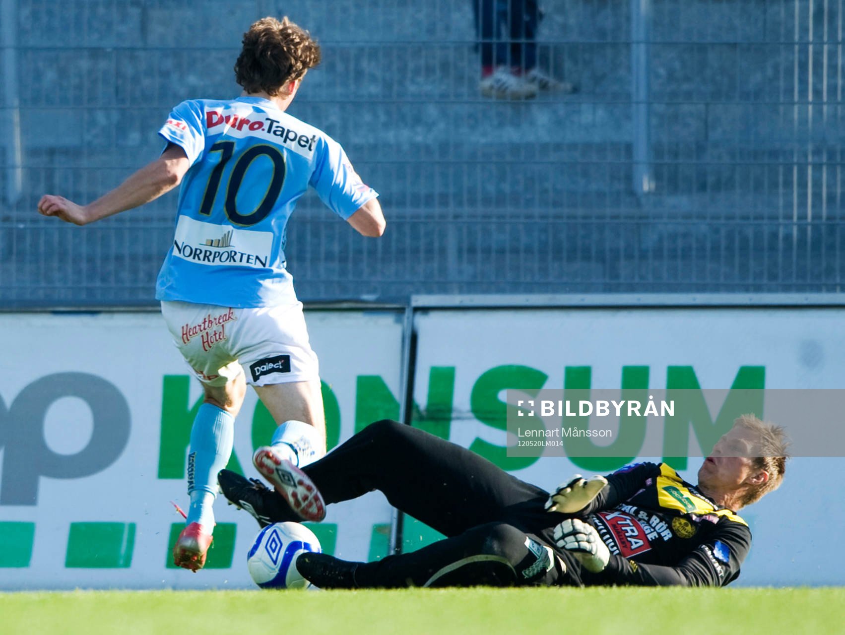 Friläge, Jakob Orlov, Gefle, Mattias Asper, målvakt