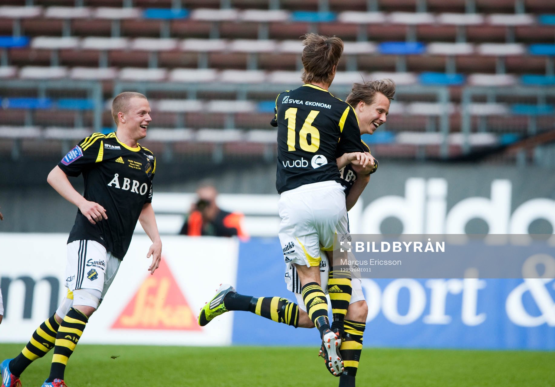 Viktor Lundberg, AIK jubel