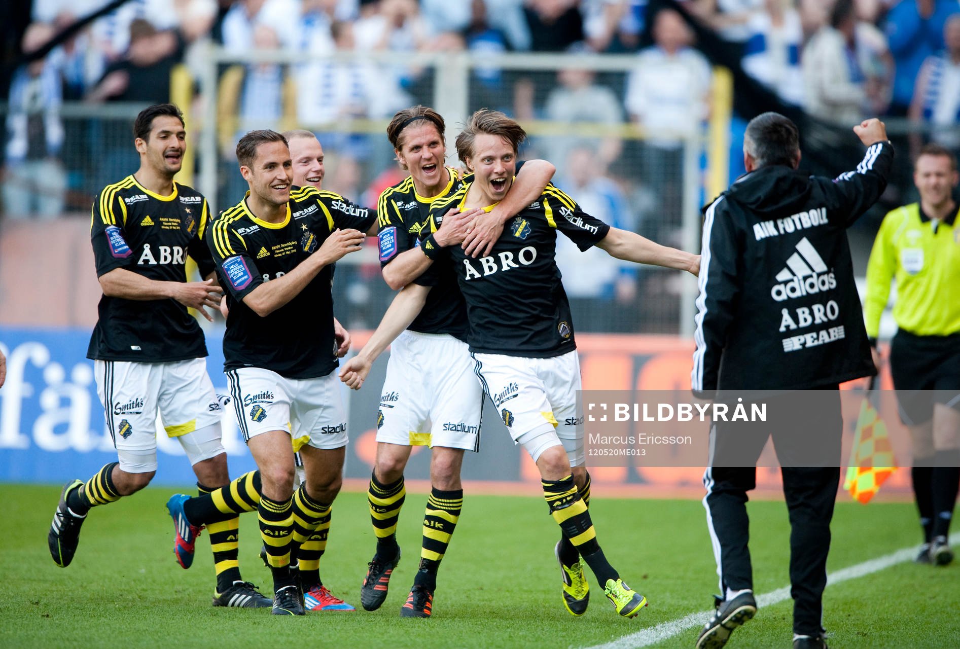 Viktor Lundberg, AIK jubel