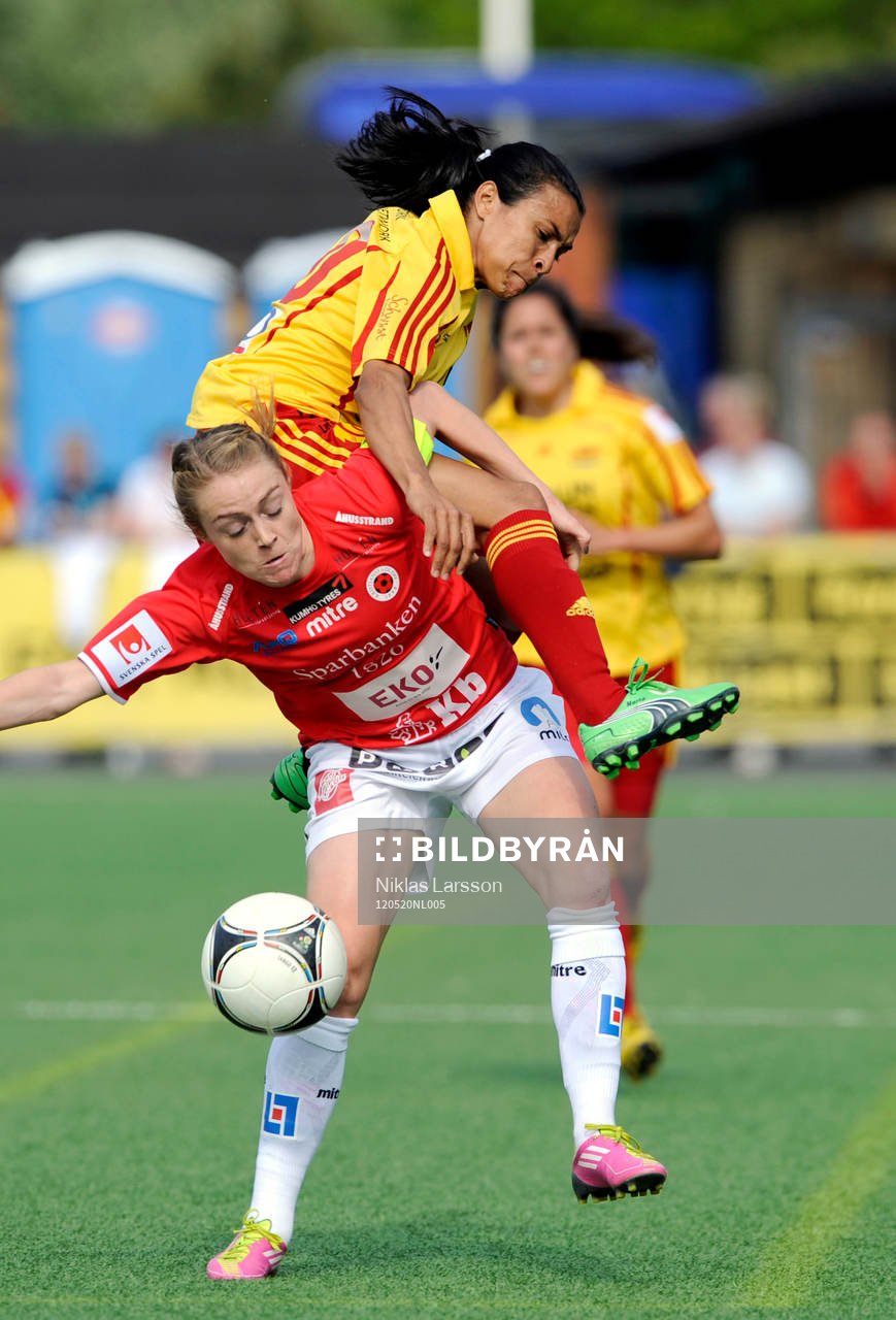 Emelie Johnsson, Kristianstad och Marta Vieira da Silva,