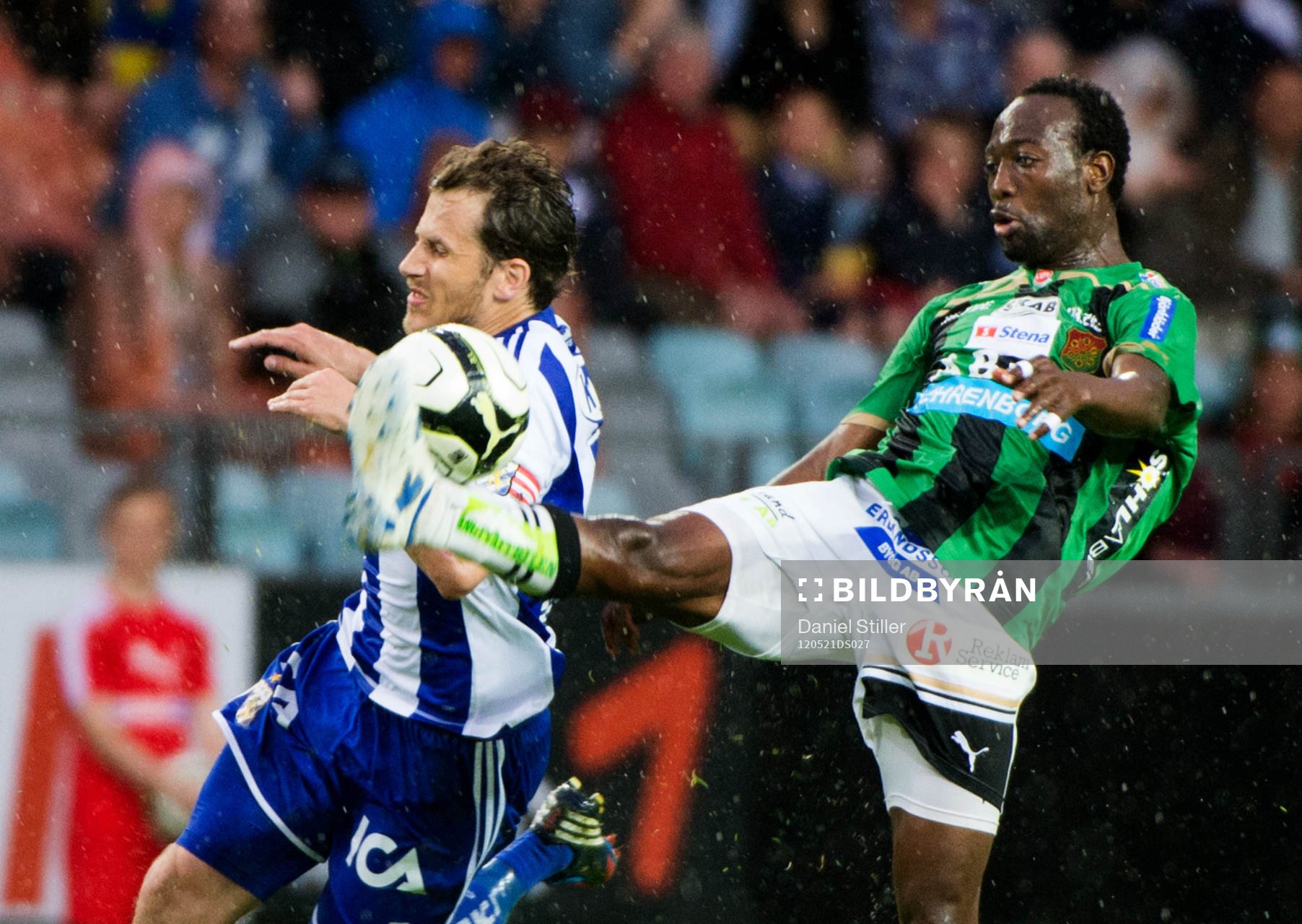 Tobias Hysén, IFK Göteborg. Reuben Ayarna, GAIS