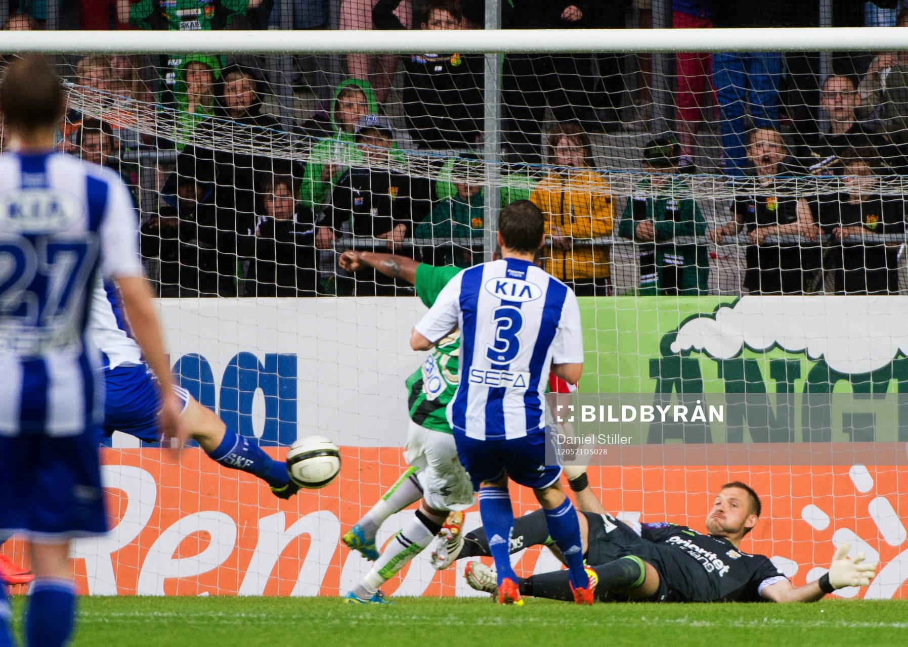 Wanderson Do Carmo, GAIS, har ett avslut som räddas av