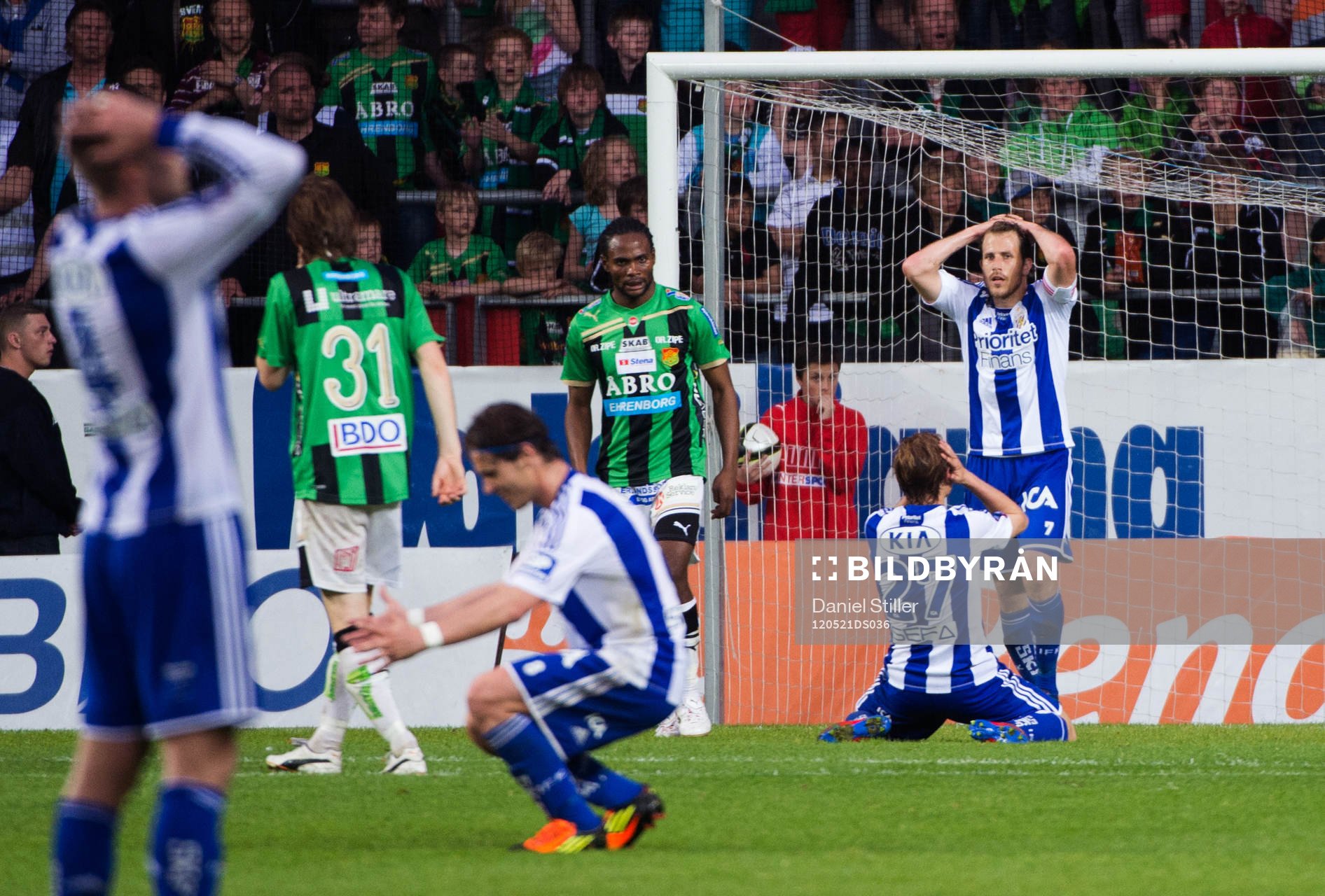 Tobias Hysén och Joel Allansson, IFK Göteborg depp