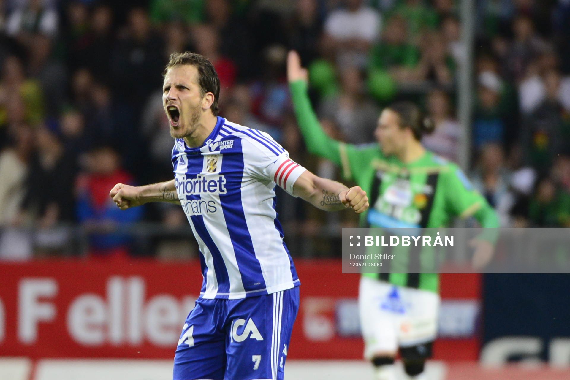 Tobias Hysén, Göteborg (jubel)