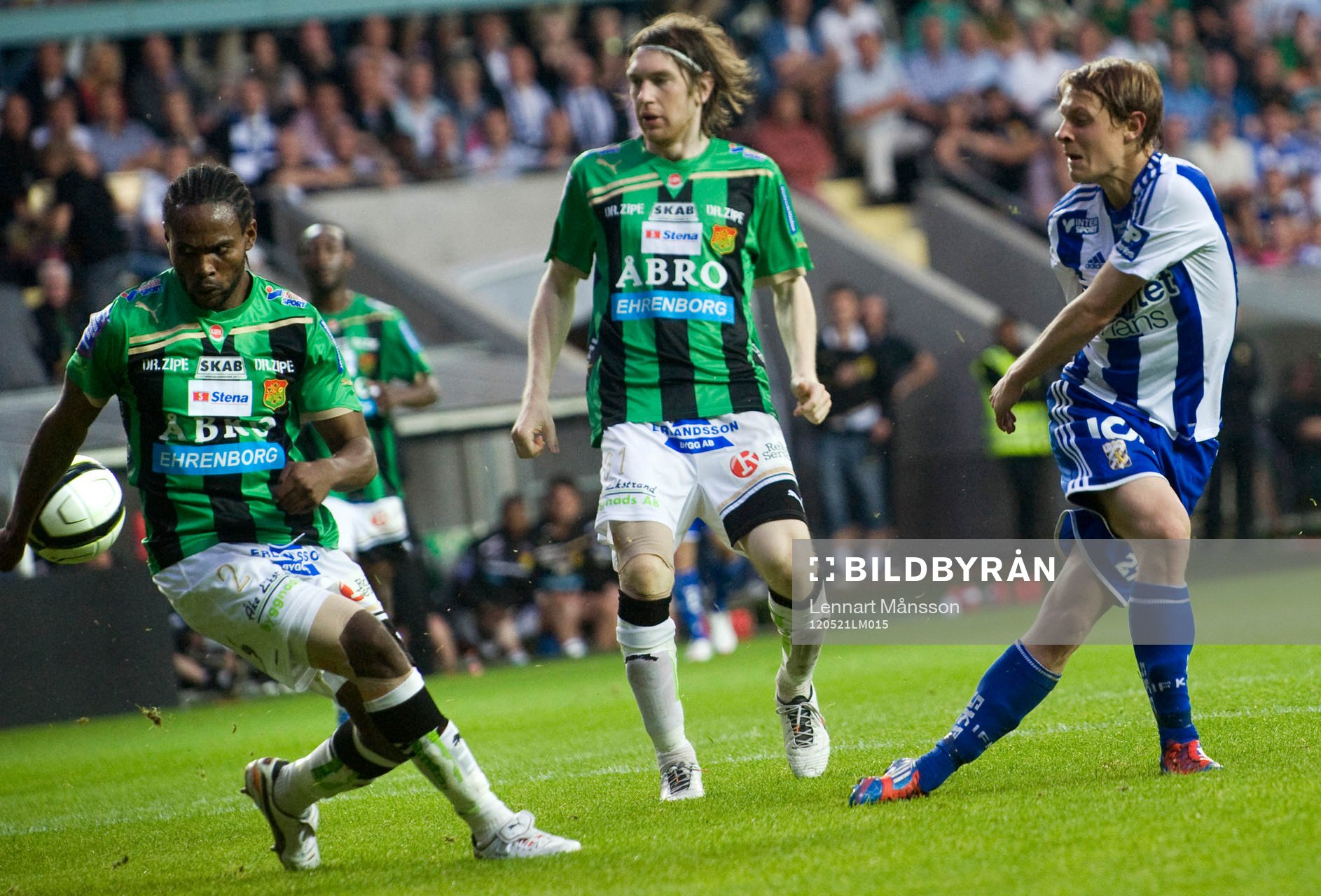 Hands och straff?, Joel Allansson, IFK Göteborg skjuter