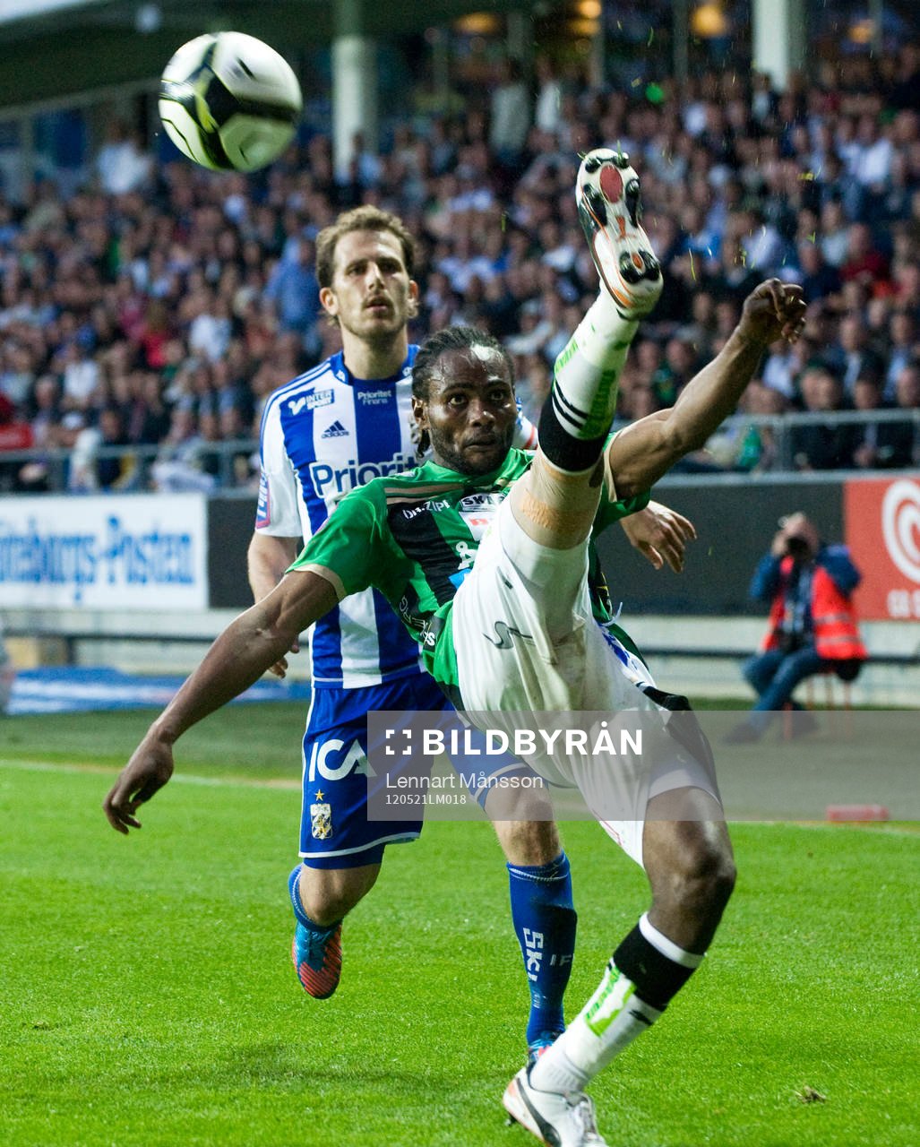 Reuben Ayarna, Gais, och Tobias Hysén, IFK Göteborg