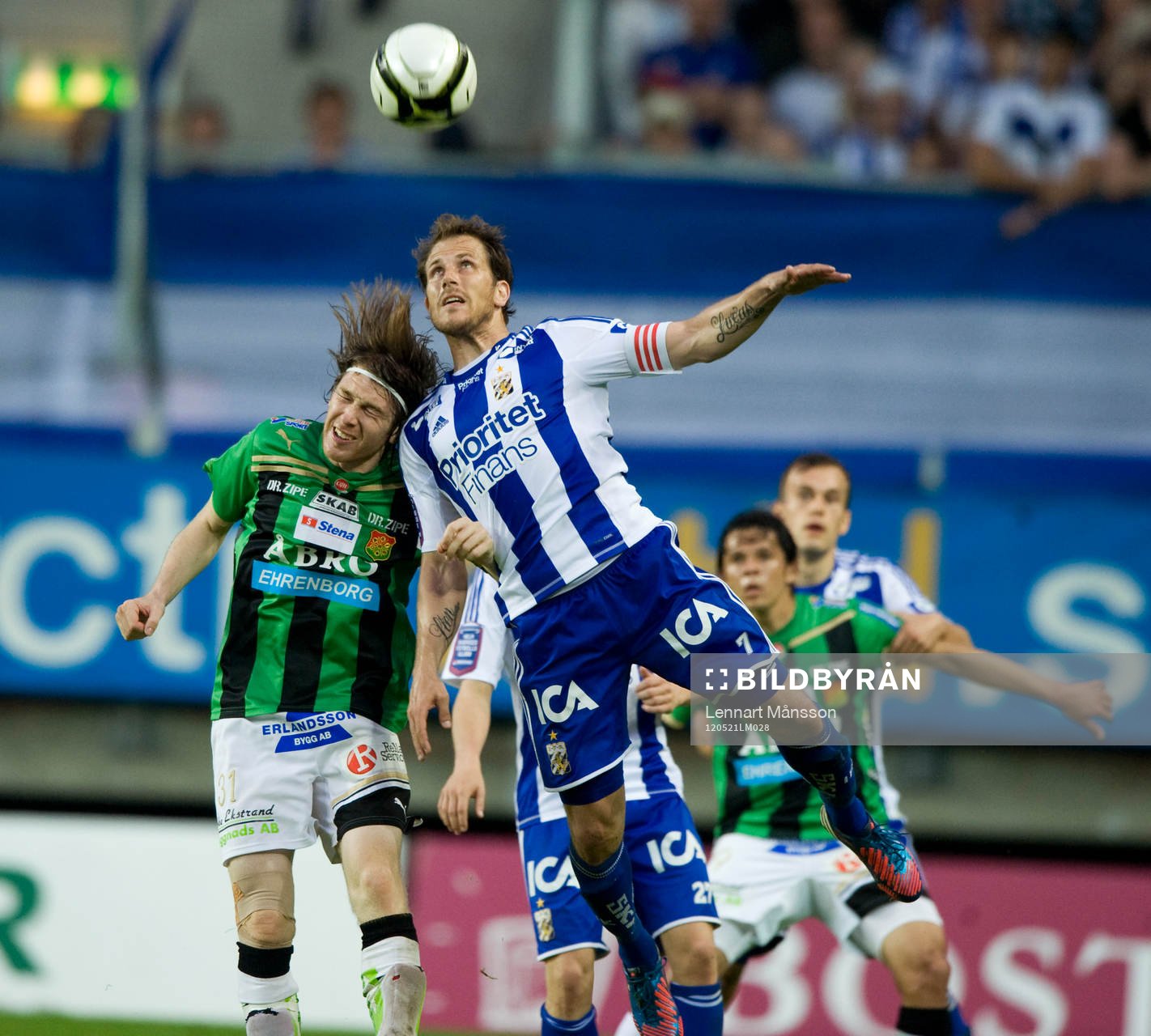 Tobias Hysén, IFK Göteborg och Markus Gustafsson, Gais