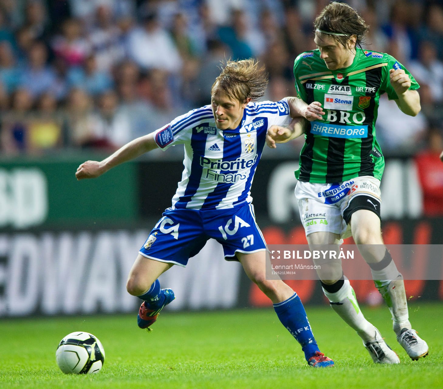 Joel Allansson, IFK Göteborg och Markus Gustafsson, Gais