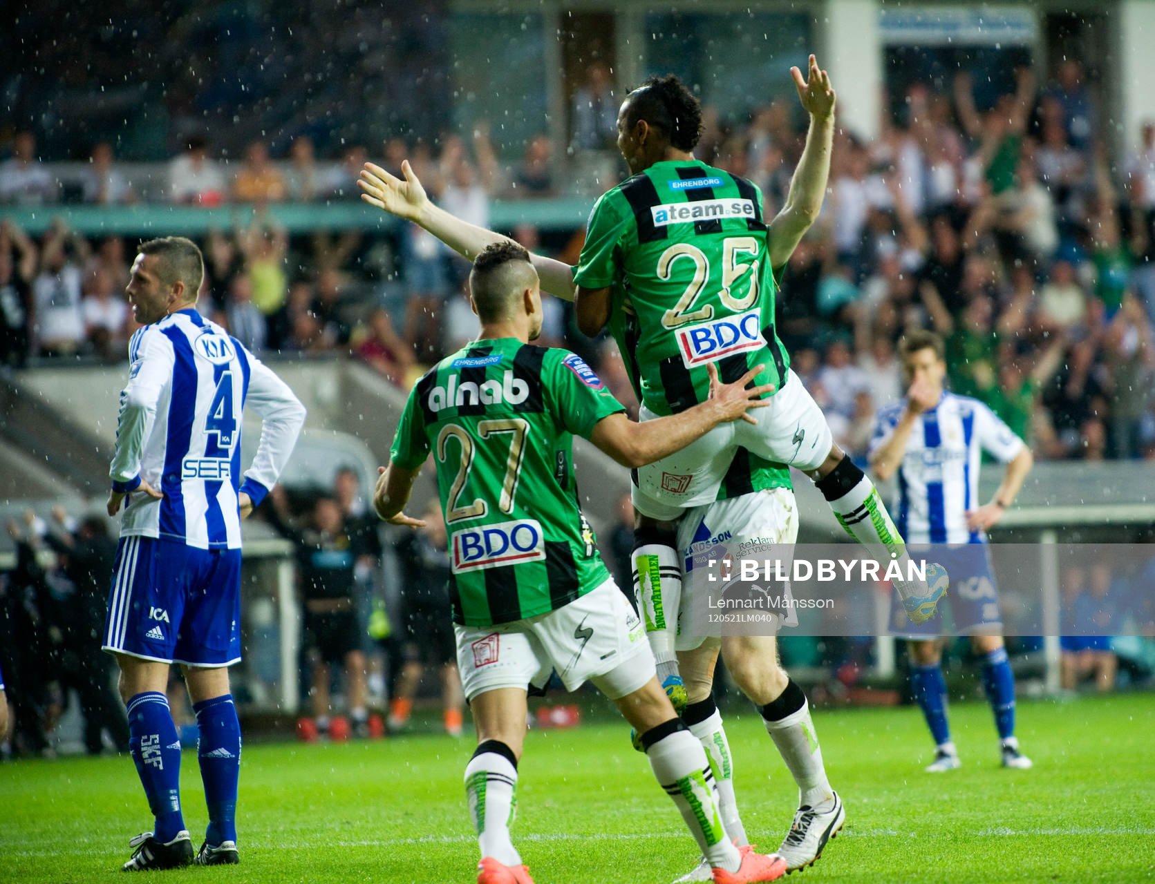 1-0, Gais, jubel