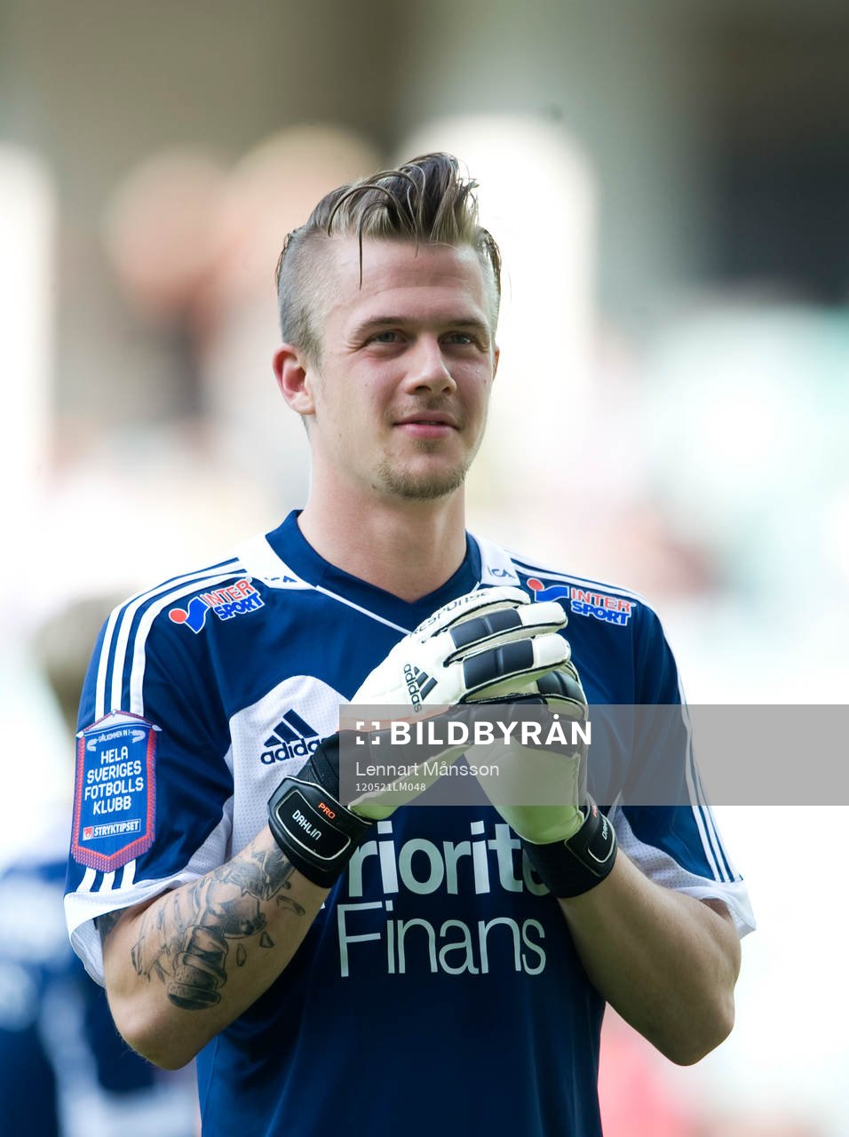 Erik Dahlin, målvakt